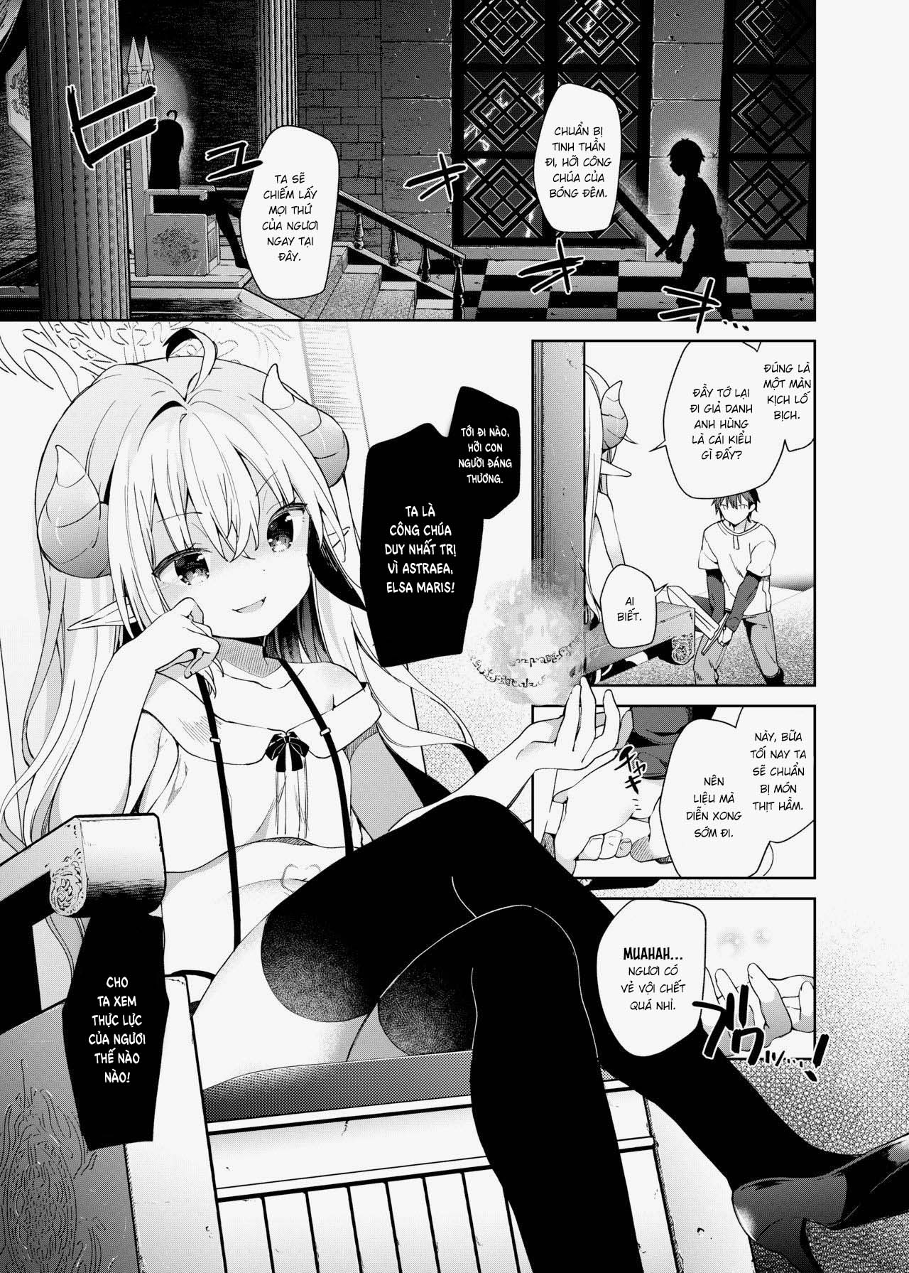 Đọc truyện hentai Chuyển sinh x Ma vương x Succubus - Oneshot