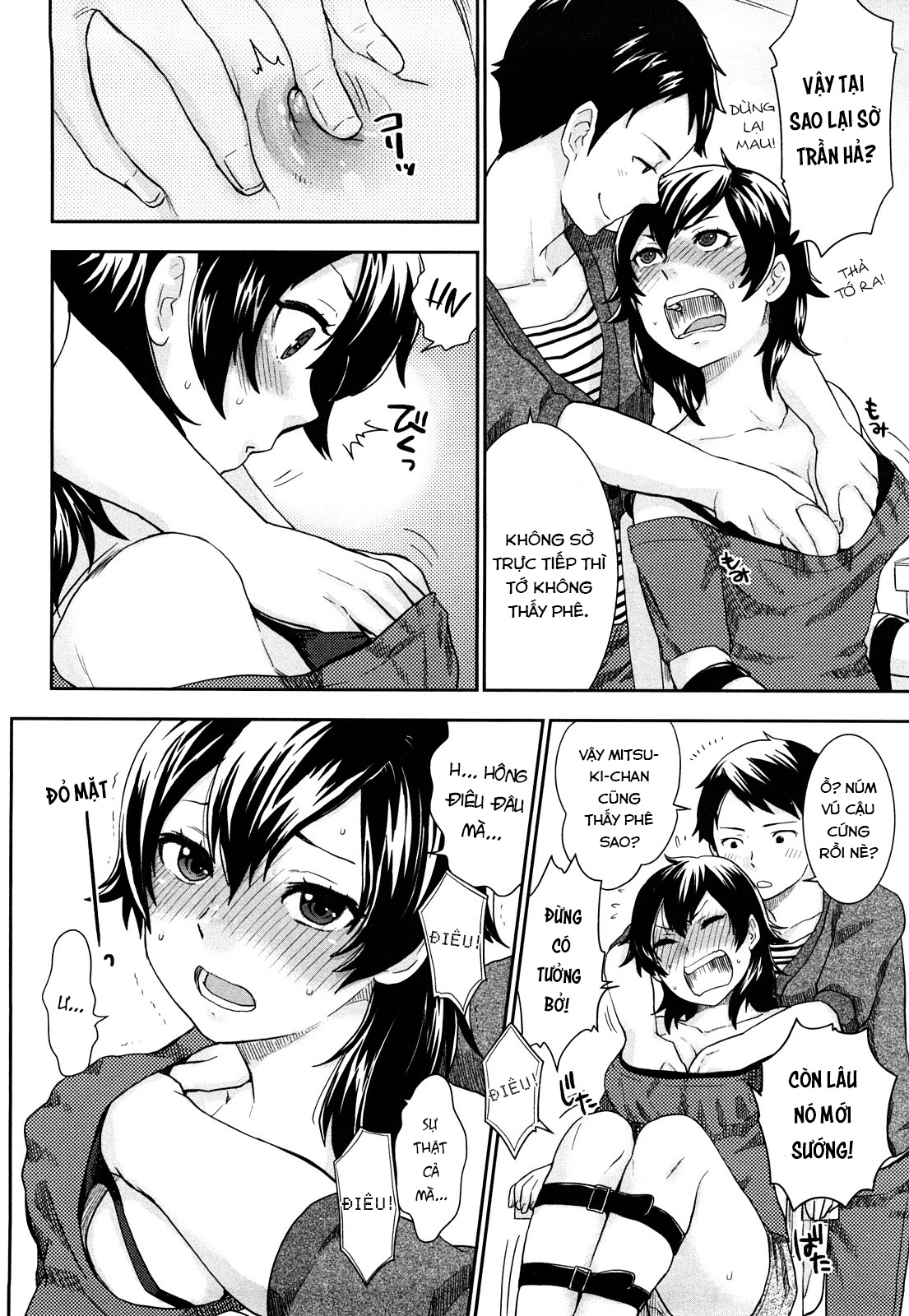 Đọc truyện hentai Kanojo wa Makezugirai - Oneshot