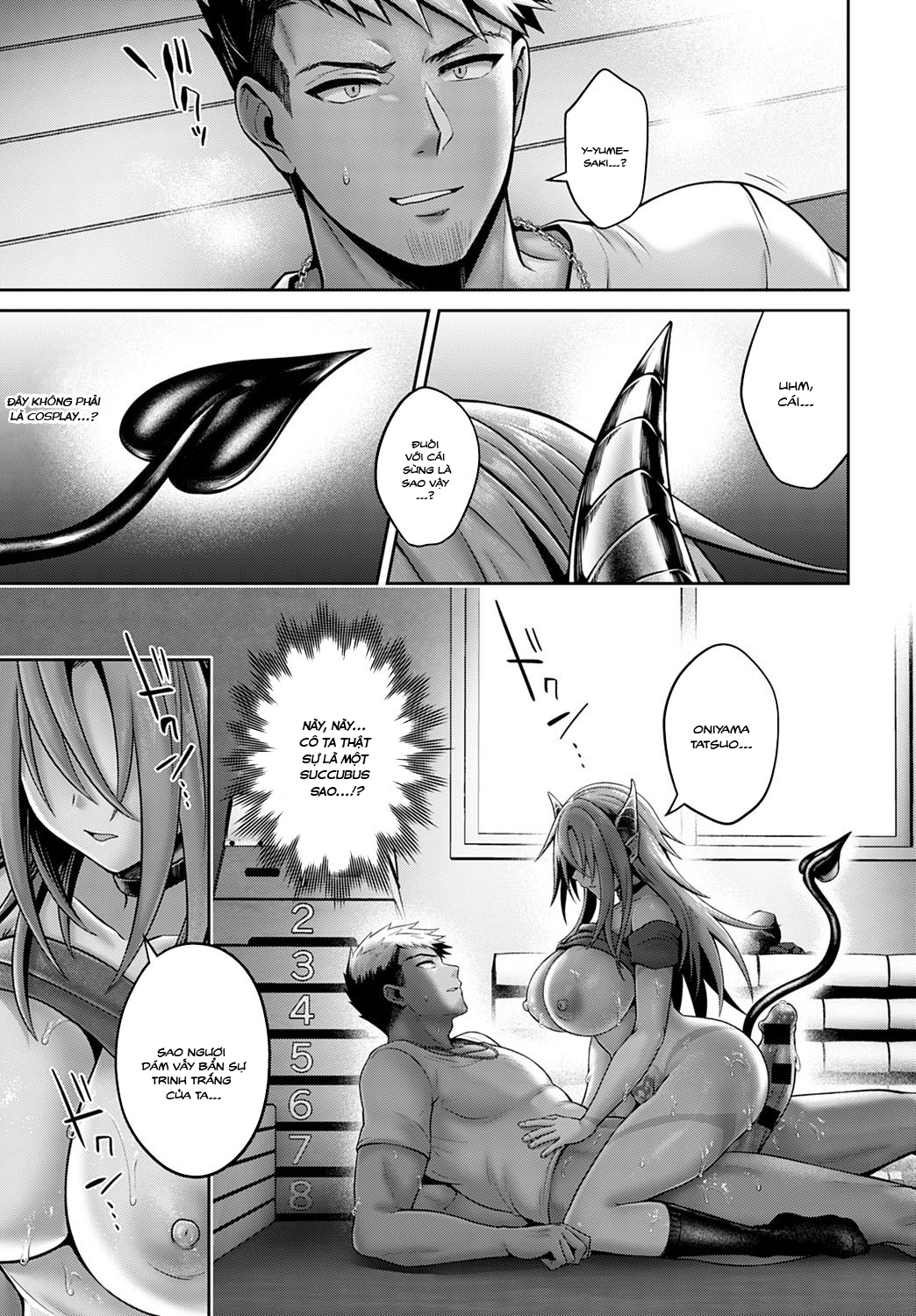 Đọc truyện hentai Sexual Situation With an Insolent Succubus - Oneshot