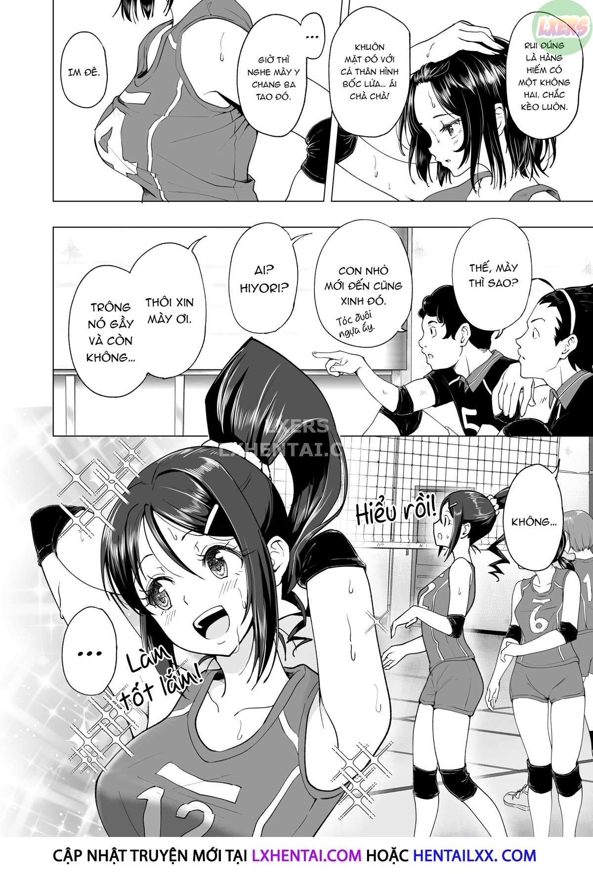 Đọc truyện hentai Cô gái bóng chuyền này đã được trải nghiệm một mát xa gợi cảm - Chap 2