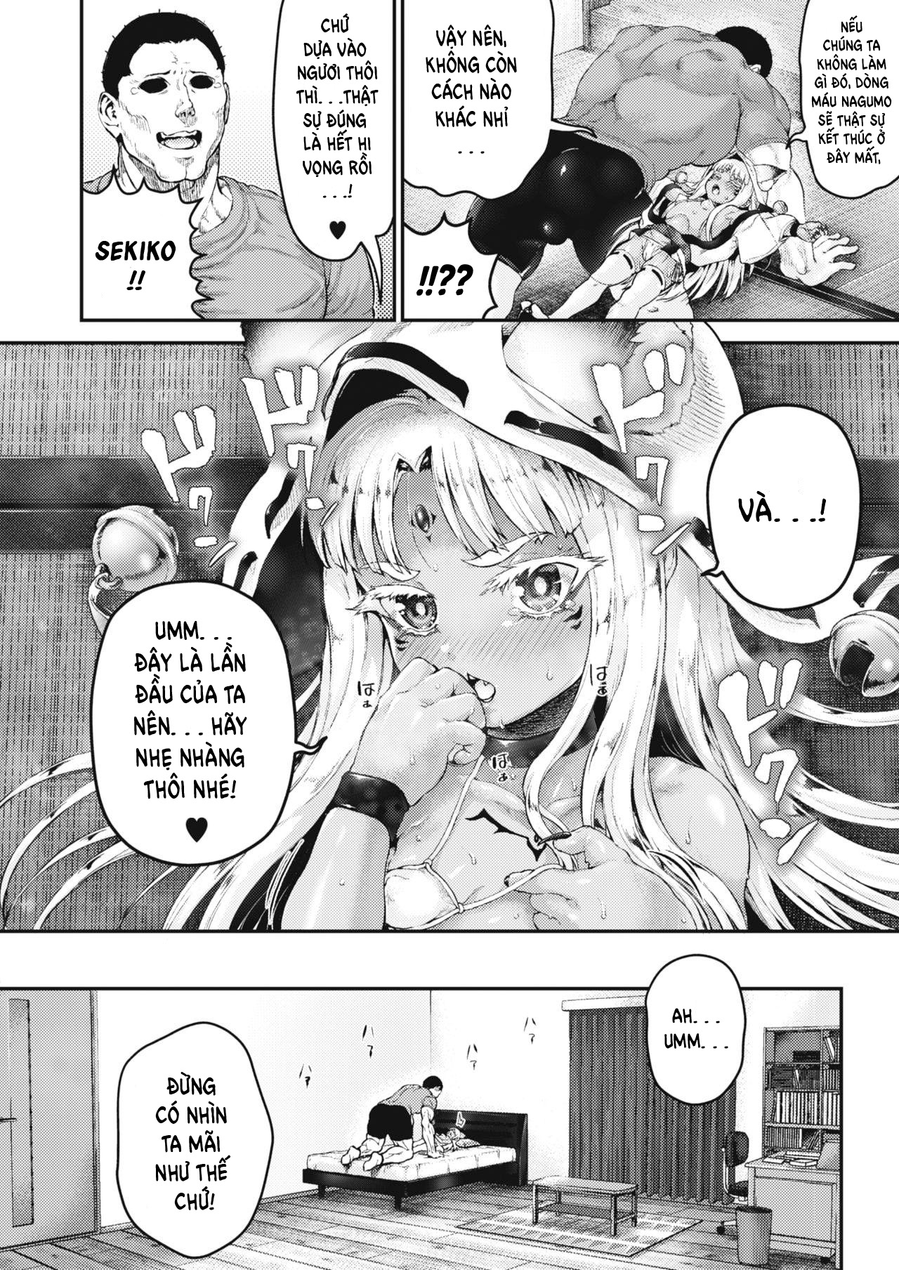 Đọc truyện hentai Nagumo-ke ni Yomeiri - Oneshot