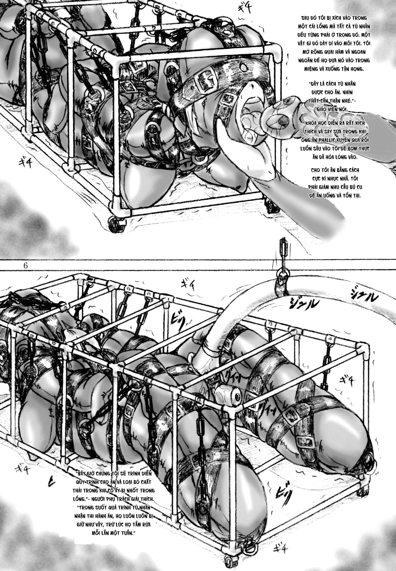 Đọc truyện hentai Shuujin Kengaku-kai Oneshot