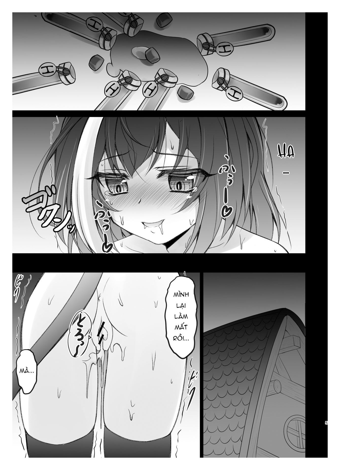 Đọc truyện hentai Kyaru-chan to Shiawase no Okusuri - Oneshot