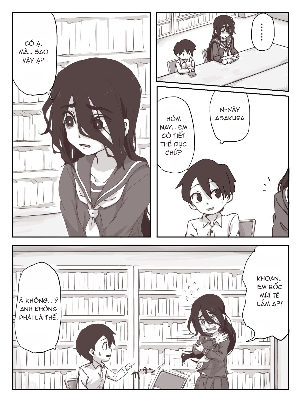 Đọc truyện hentai Senpai, hãy ra trên tay em - Oneshot