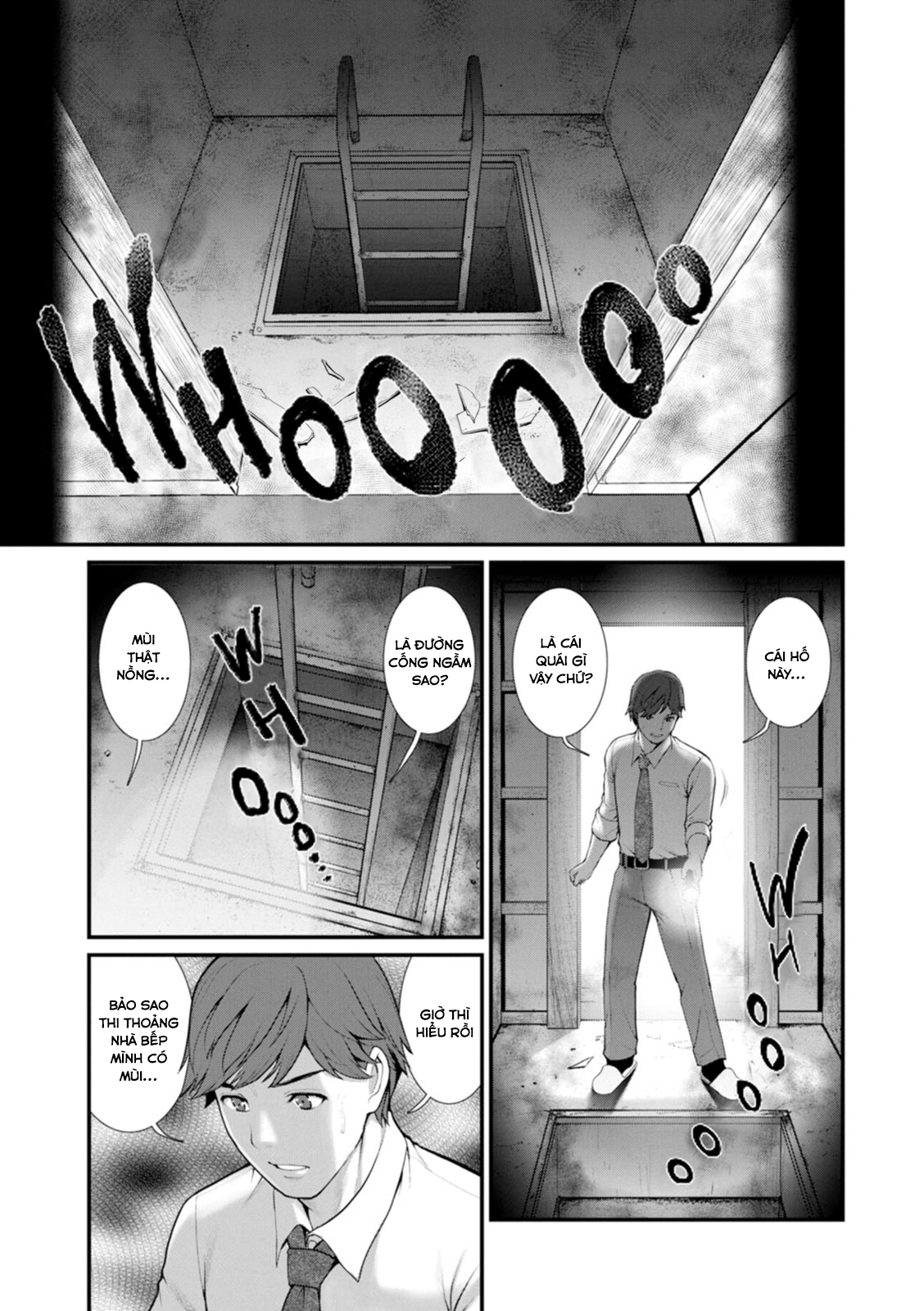 Đọc truyện hentai Tuần trăng mật dưới 30m đất - Chap 3