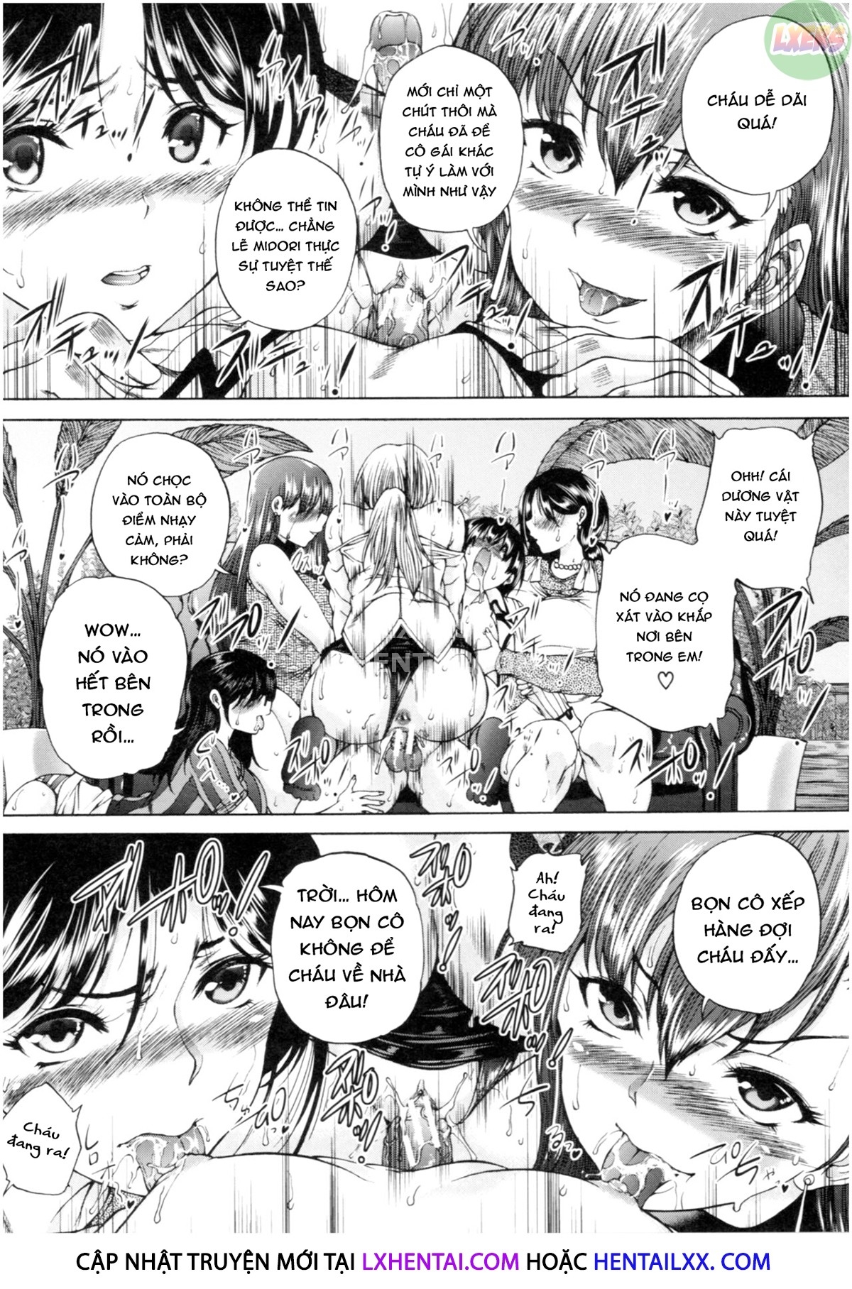 Đọc truyện hentai Oba-Shota Harem - Chap 2