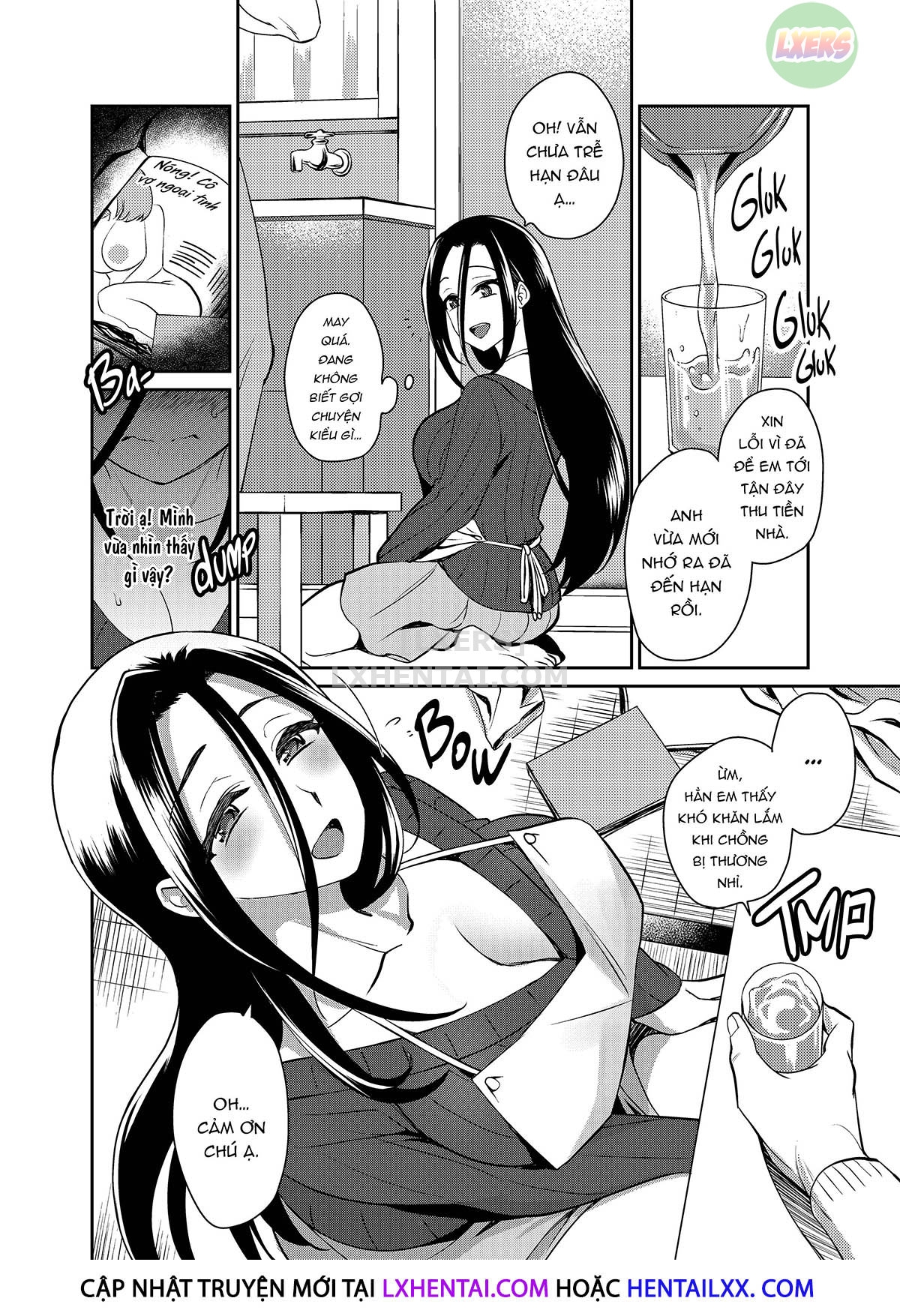 Đọc truyện hentai My Cheating Caretaker Wife - Oneshot