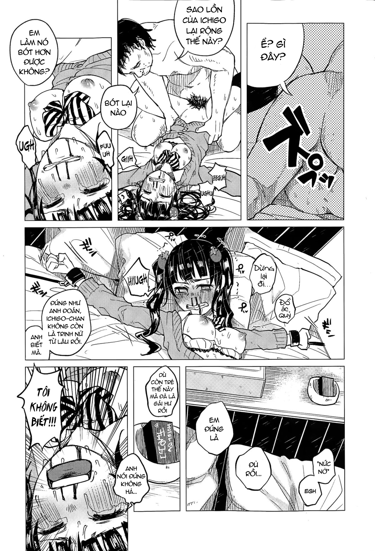 Đọc truyện hentai Dạo phố cùng cô nữ sinh Ichigo - Oneshot