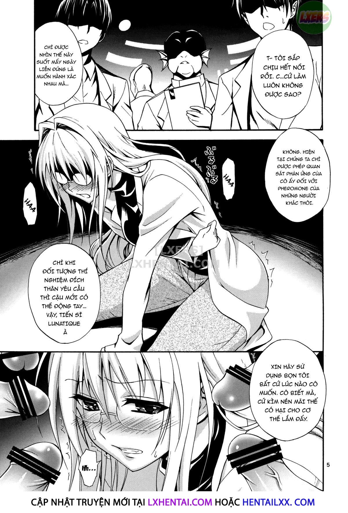 Đọc truyện hentai Beautiful Scientist In An Evil Organization - Oneshot