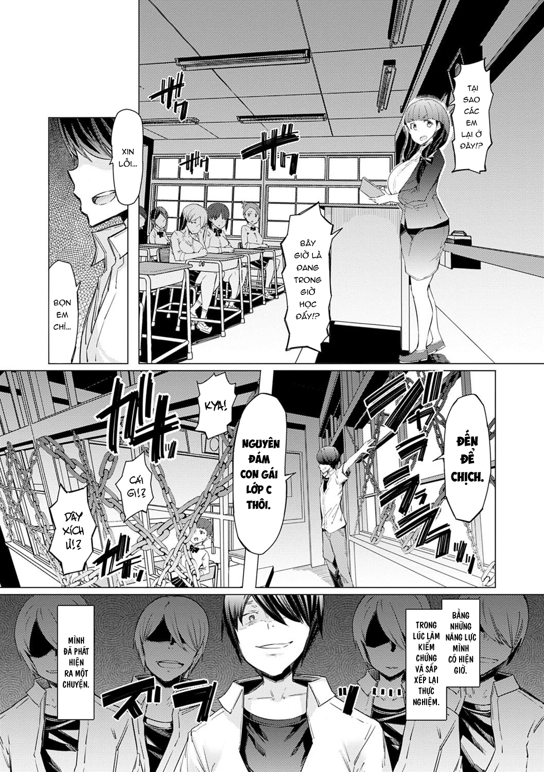 Đọc truyện hentai Cuộc Đảo Chính Tại Học Viện Năng Lực - Chap 4: Bước 3