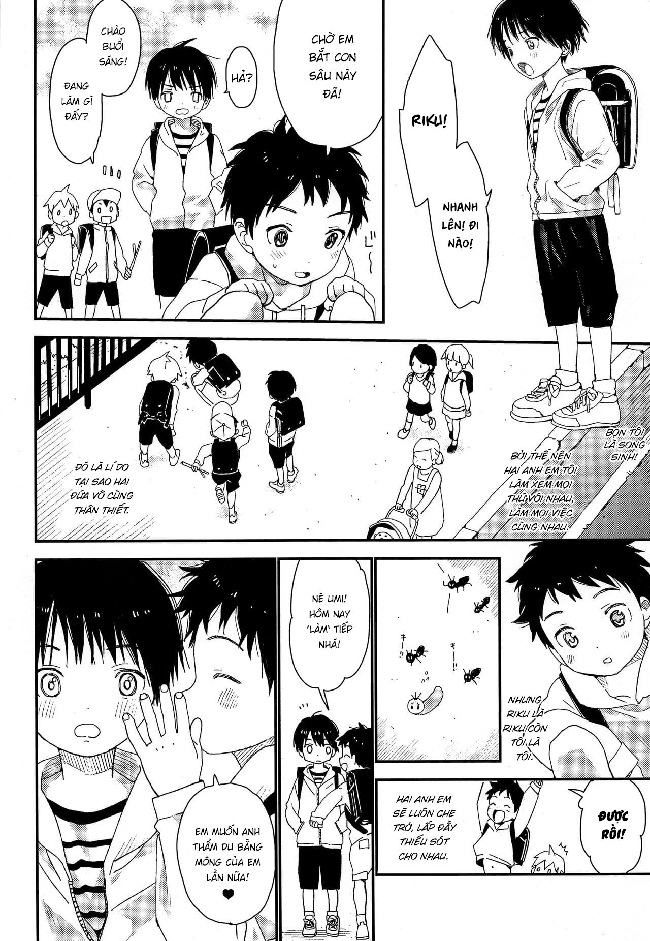 Đọc truyện hentai Futago-kun no Seitsuu Jijou - 1. Khi còn nhỏ.