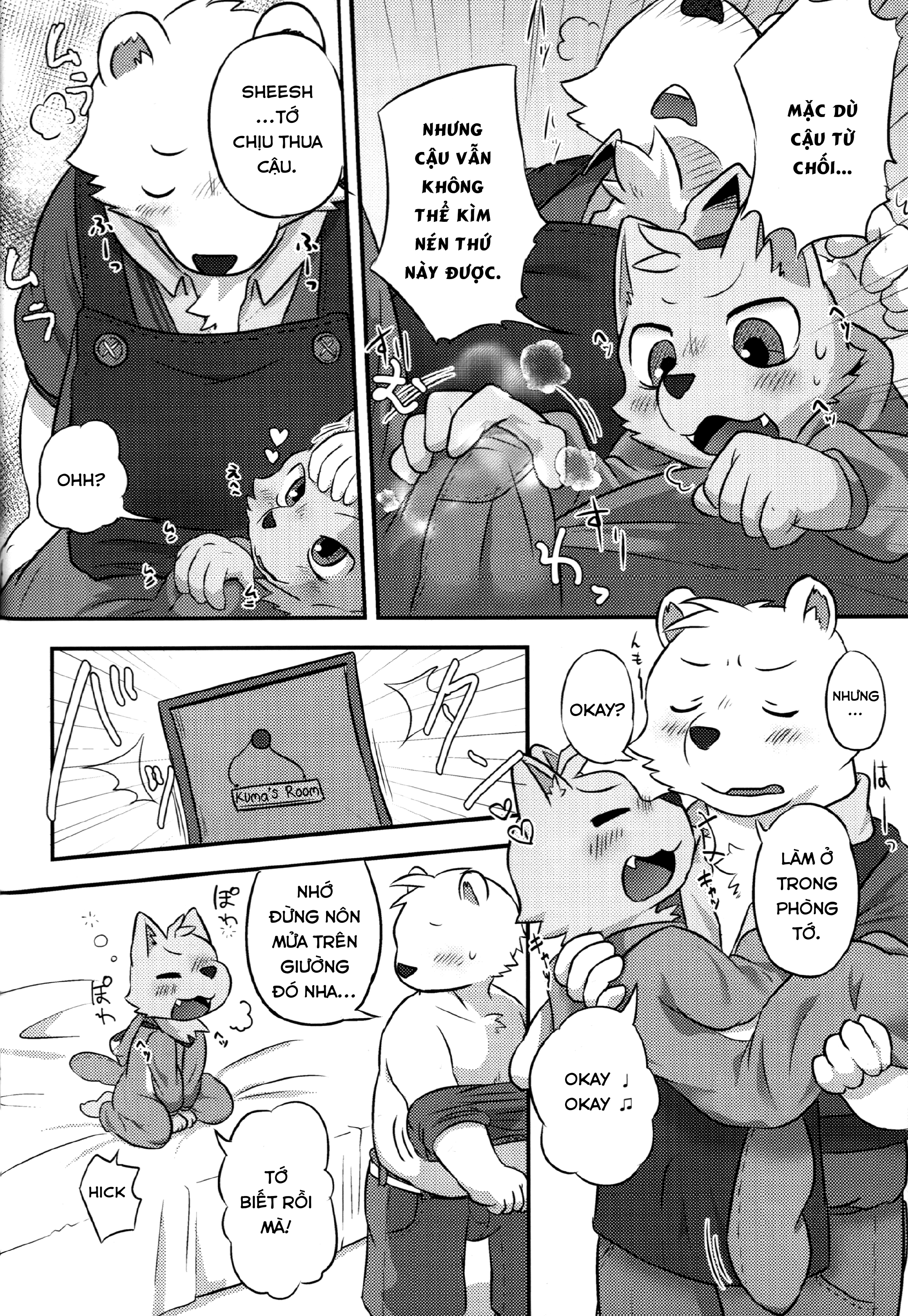 Đọc truyện hentai Henkuma!! - Oneshot
