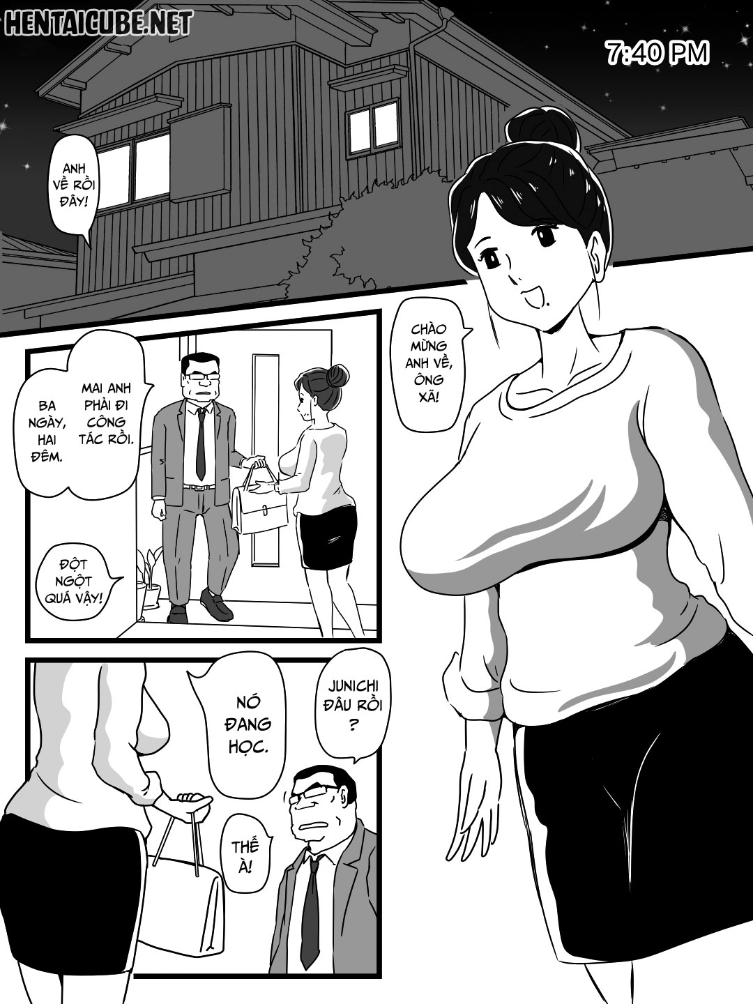 Đọc truyện hentai Beer o Nomu to Inran ni Naru Kaa-san to Yareta Hanashi - Oneshot