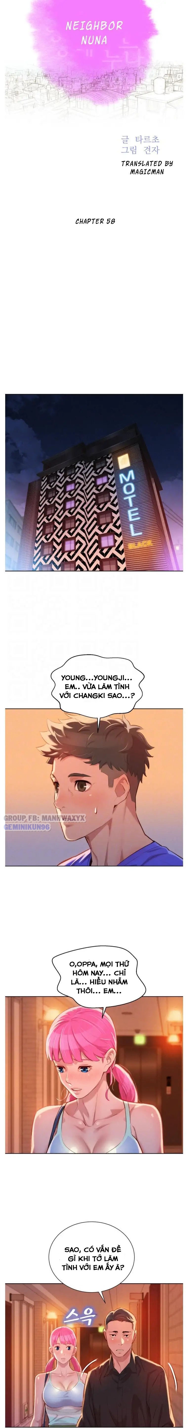 Đọc truyện hentai Chị Gái Hàng Xóm - Chap 58