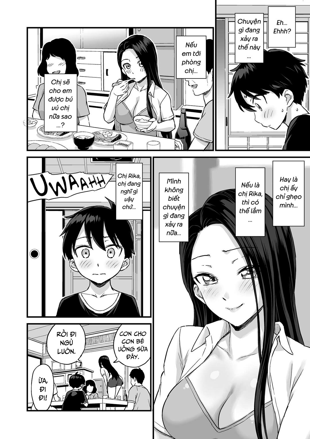 Đọc truyện hentai Em cũng muốn bú sữa - Chap 1