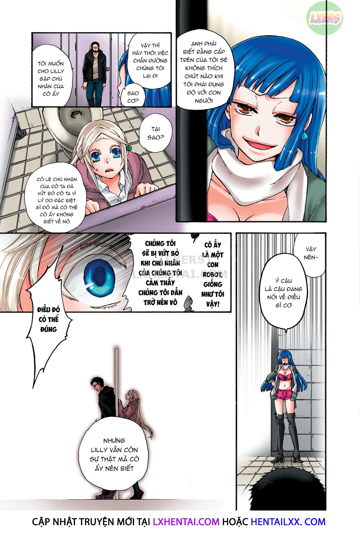 Đọc truyện hentai Robot thú cưng Lilly - Chap 10