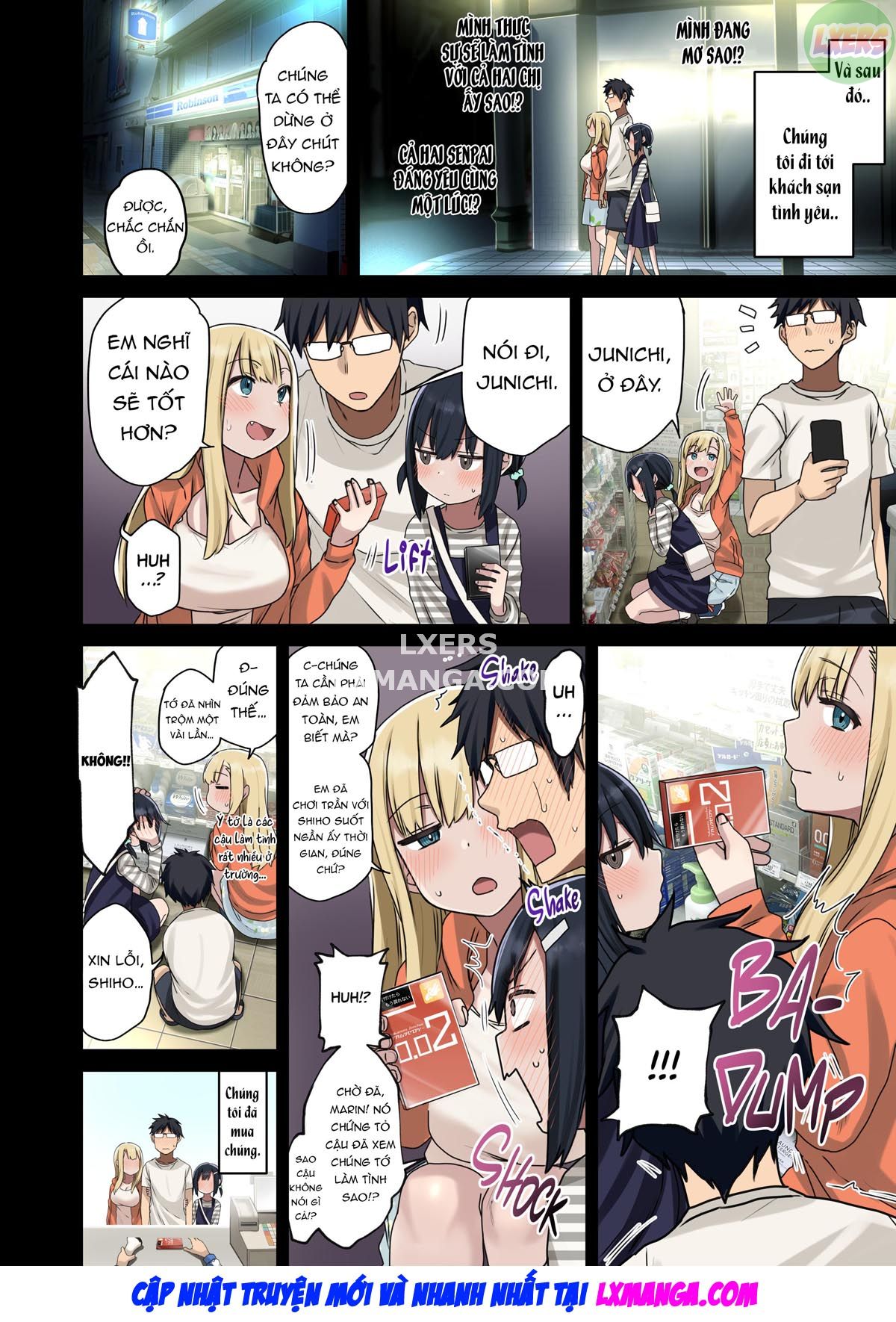 Đọc truyện hentai Vì senpai cho phép nên tôi đã làm chuyện đó với chị ấy - Chap 3
