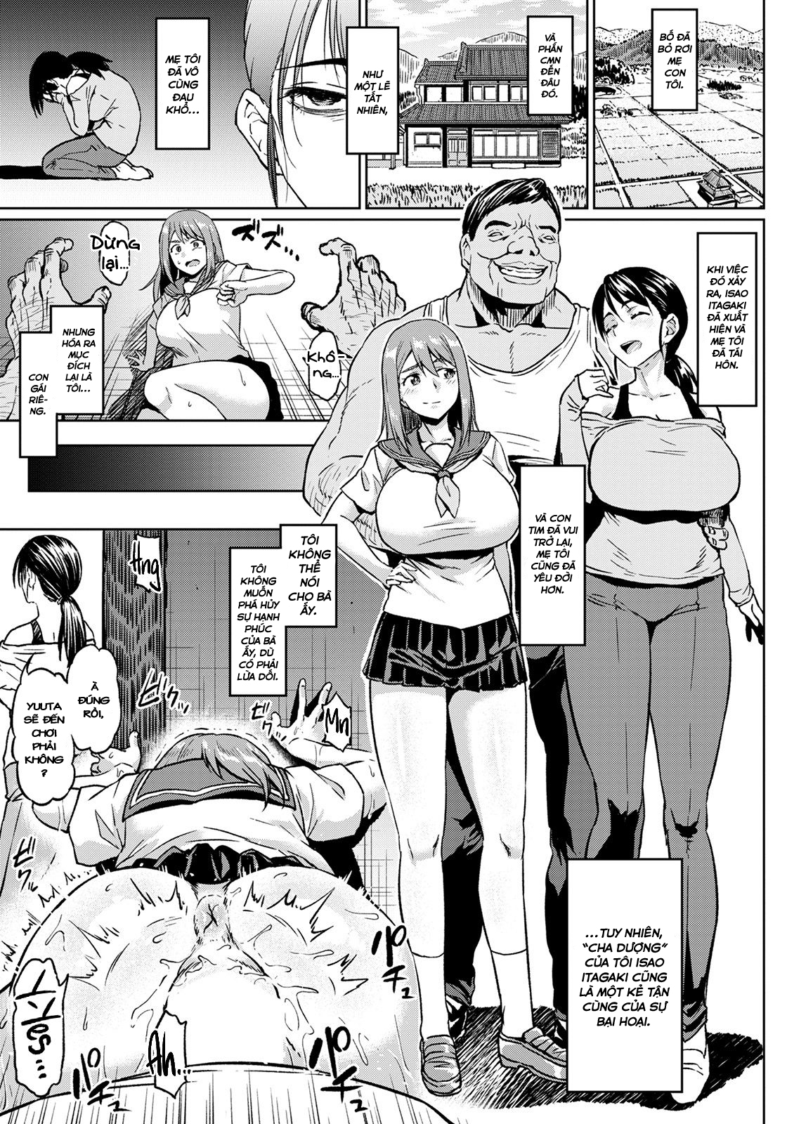 Đọc truyện hentai Taisetsu na Futari o Uragiru NTR - Oneshot
