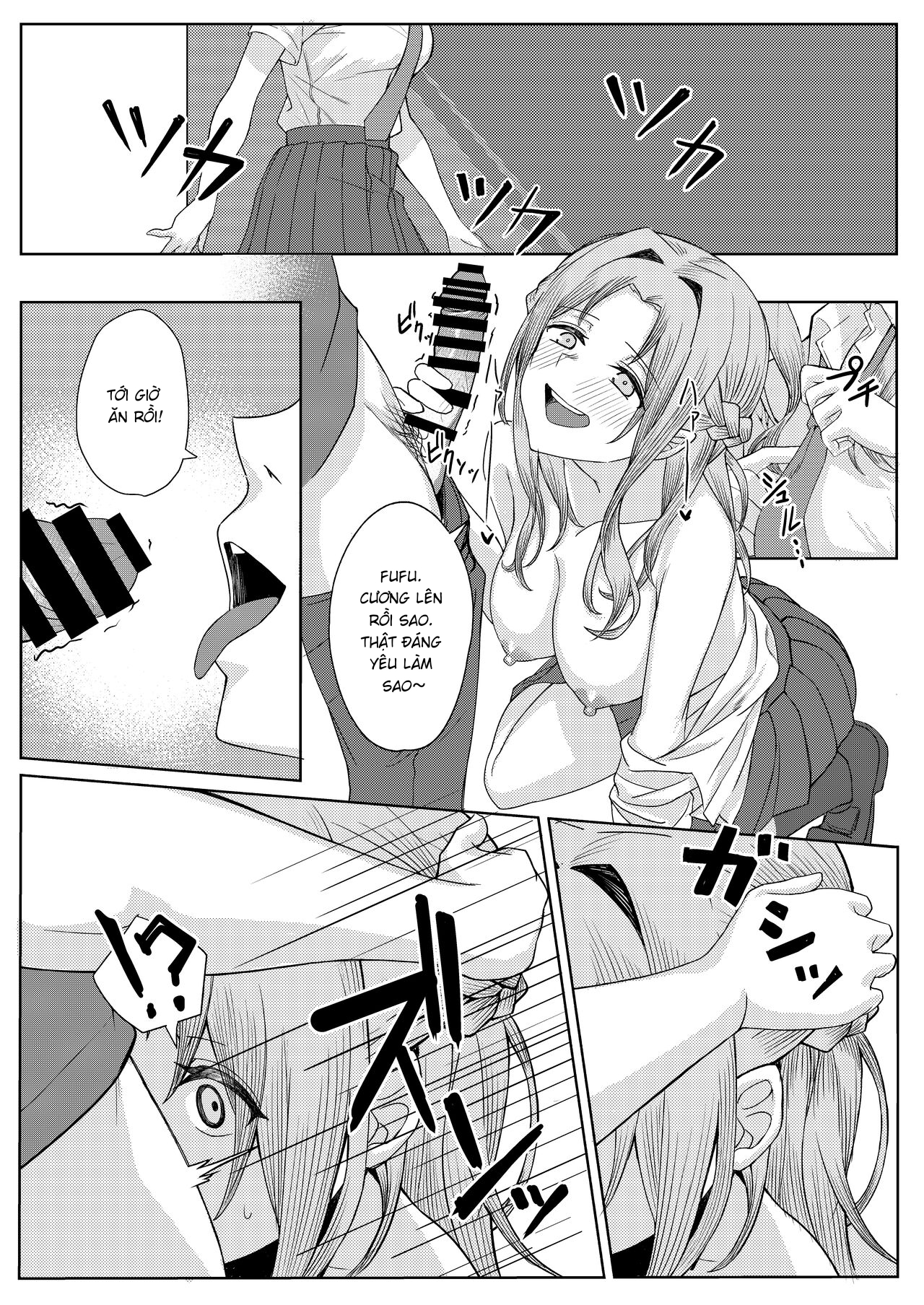 Đọc truyện hentai Tôi bị bạn thời thơ ấu bắt nạt. Tôi đụ bạn cô ấy! - Chap 1.2