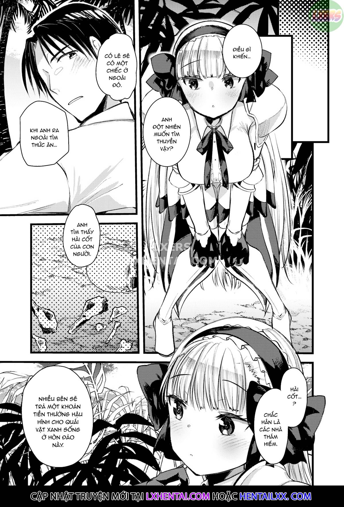 Đọc truyện hentai Cuộc sống thư thái nơi đảo hoang cùng cô Kỵ sĩ công chúa Level 1 - Chap 6