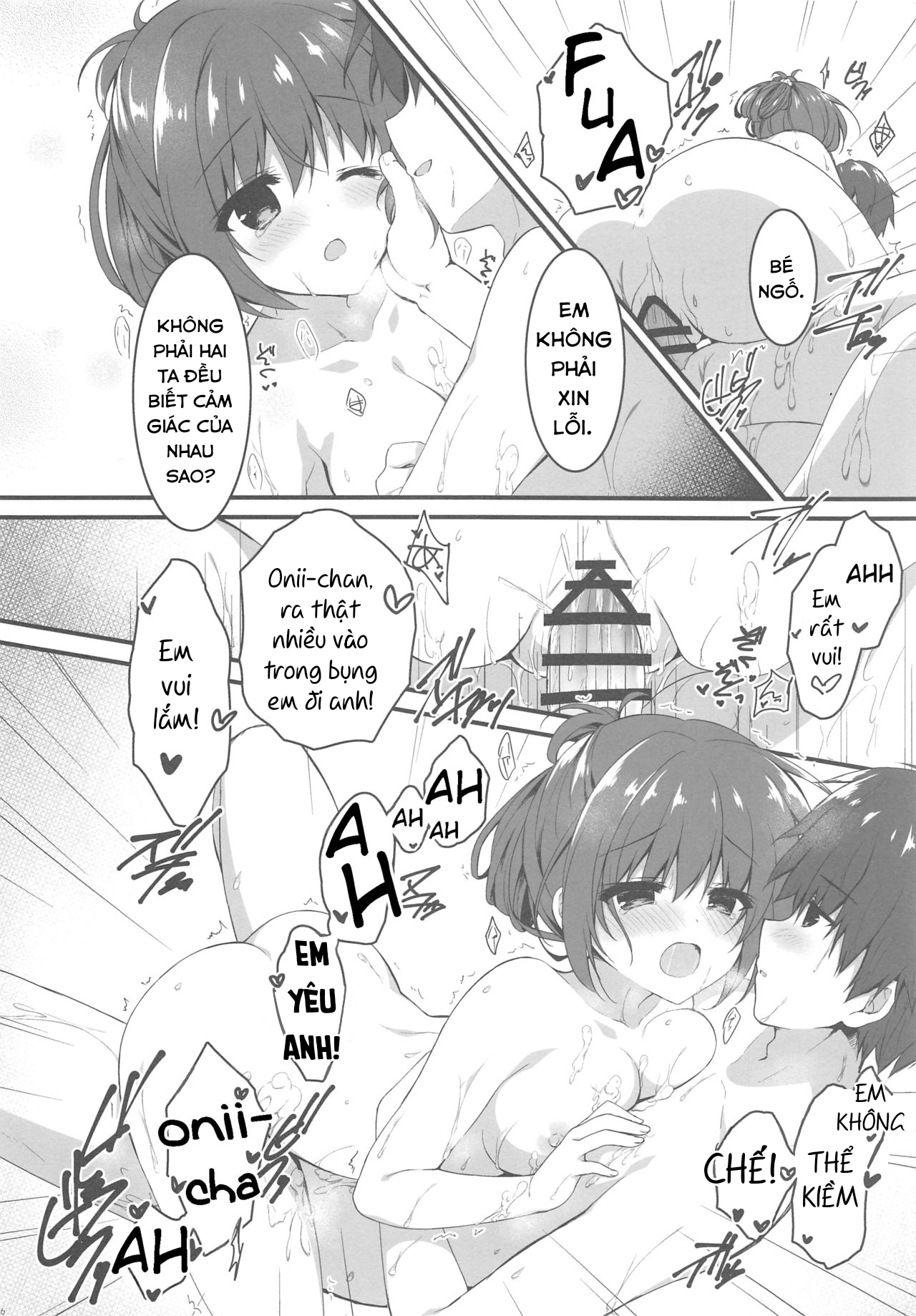Đọc truyện hentai Cho em ở bên Onii-chan có được không...? - Oneshot
