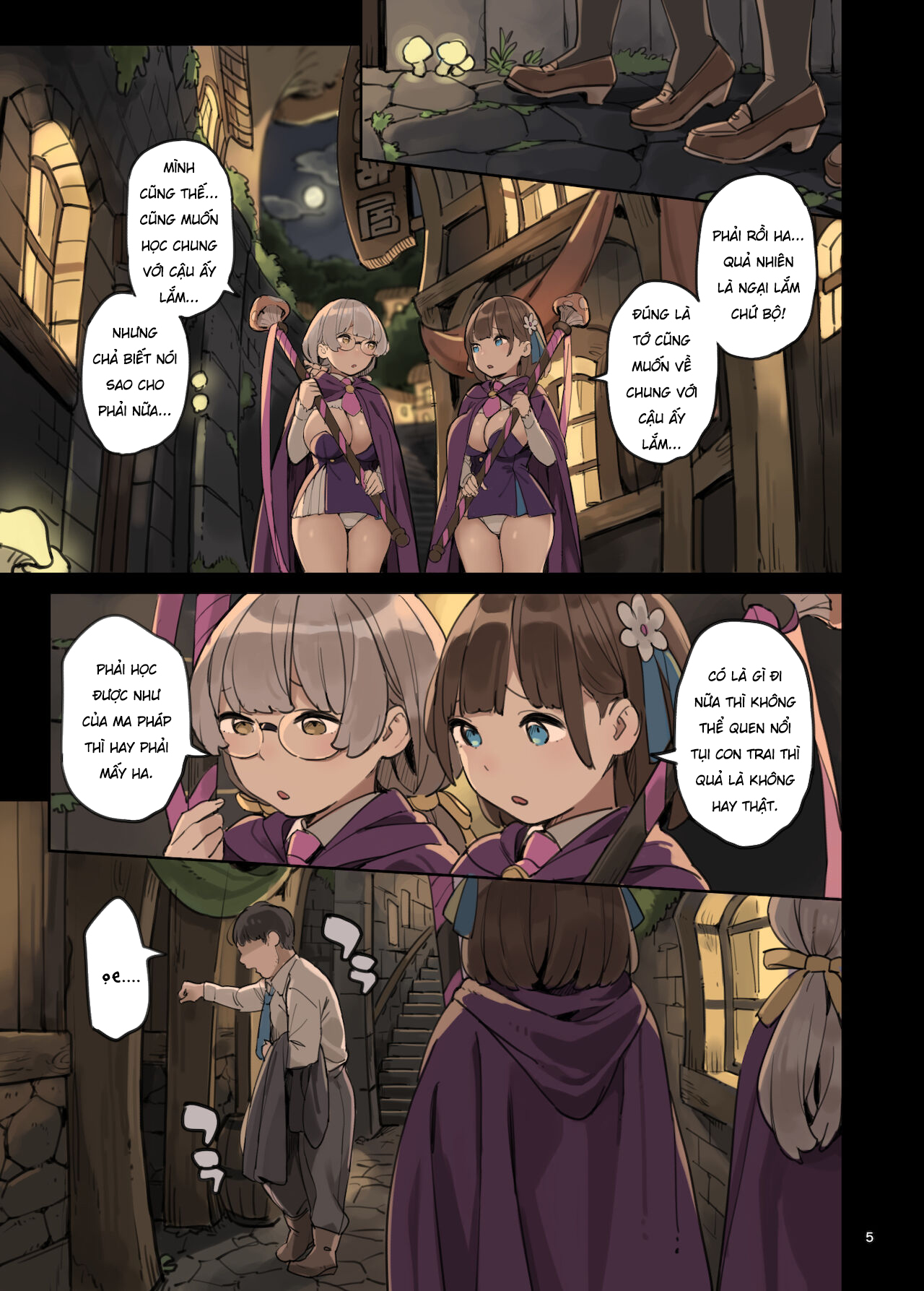 Đọc truyện hentai Học làm tình bằng ma pháp! - Chap 1