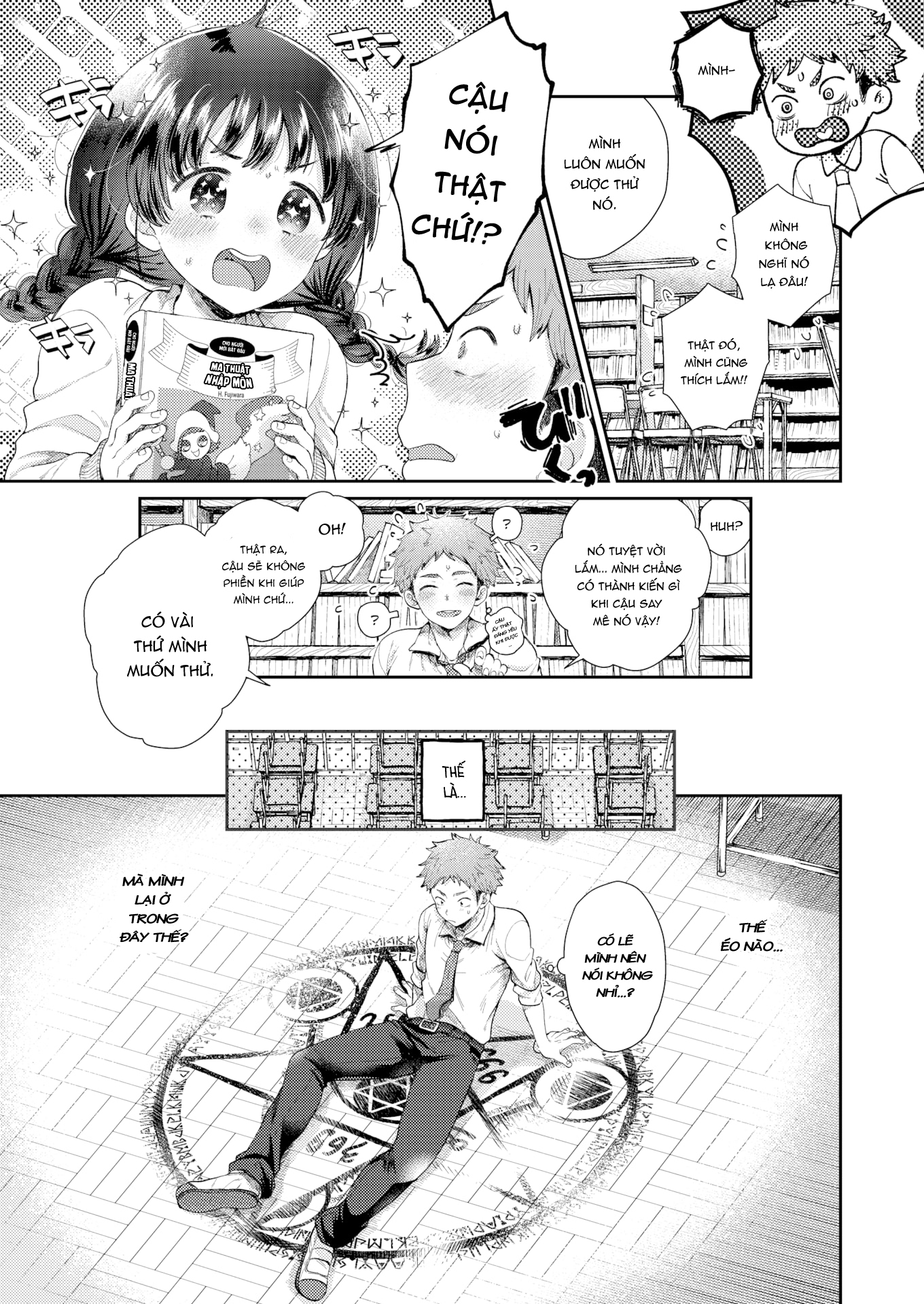 Đọc truyện hentai Cậu tuyệt vời hơn bất kì thần chú nào - Oneshot