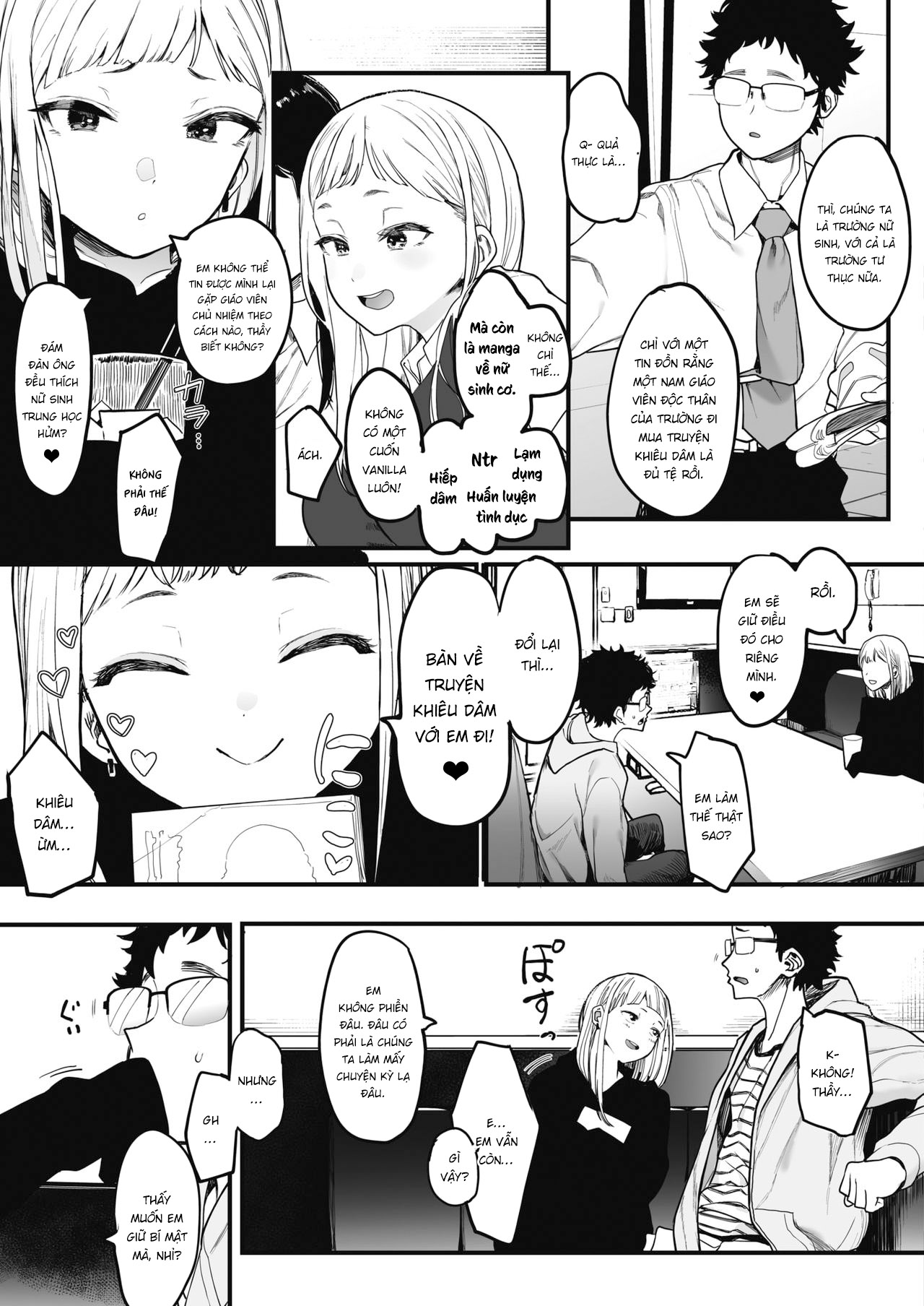 Đọc truyện hentai Nhờ Eightman-sensei mà tôi kiếm được bạn gái! - Chap 1