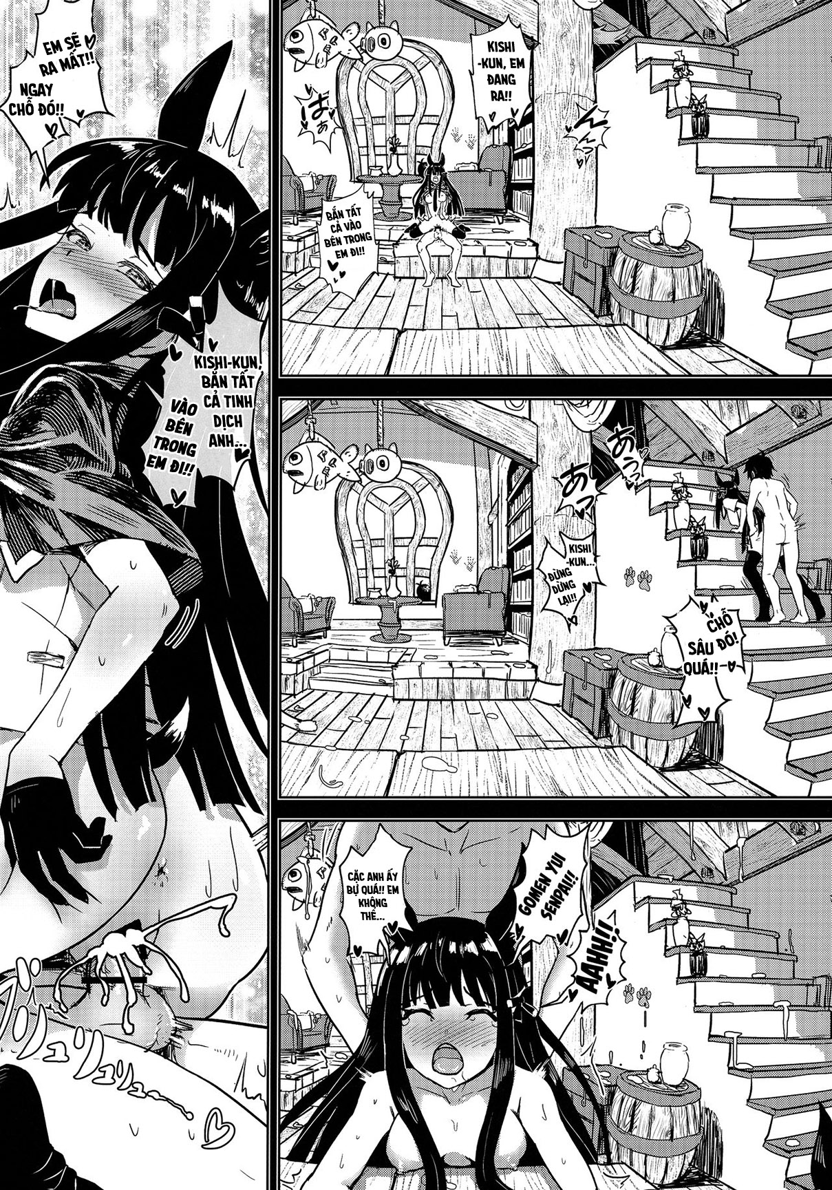 Đọc truyện hentai Outo no Meitantei Inyuu no Sanjuushi - Oneshot
