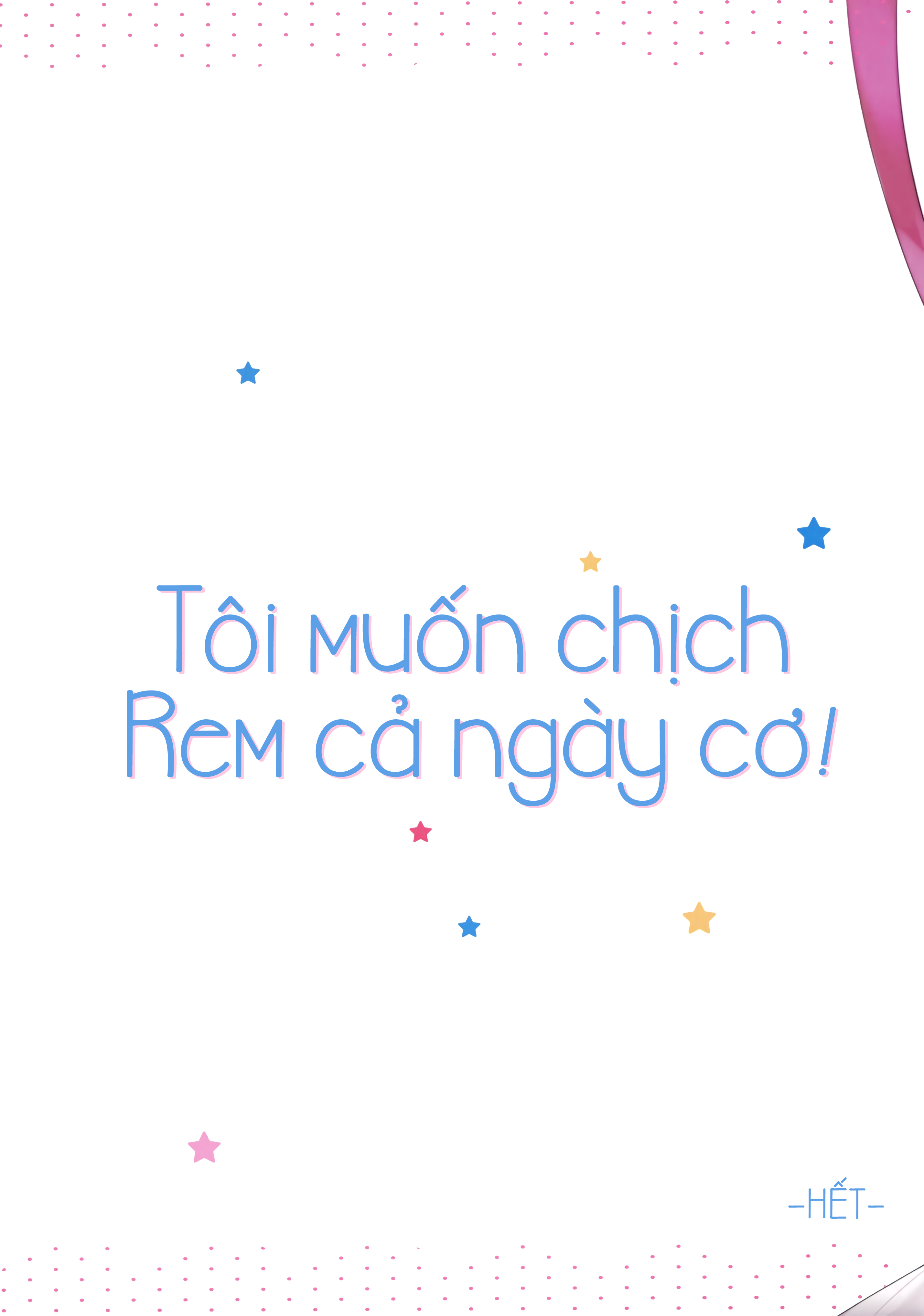 Đọc truyện hentai Tôi muốn chịch Rem cả ngày cơ! - Oneshot
