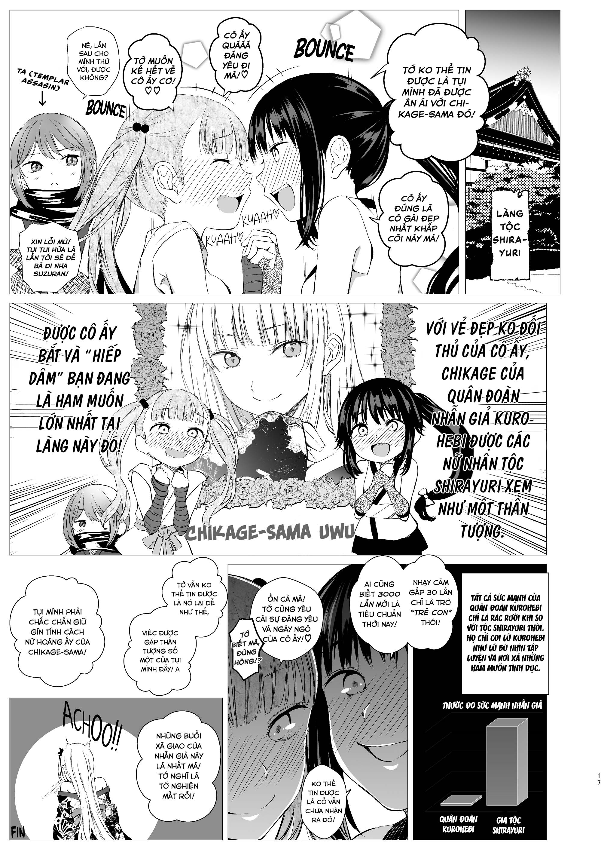 Đọc truyện hentai Oshinobi Shoujo No Asobikata - Oneshot