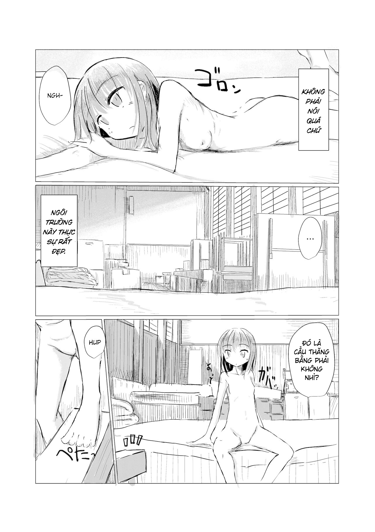 Đọc truyện hentai Cô gái và ngôi trường bị bỏ hoang - Chap 4