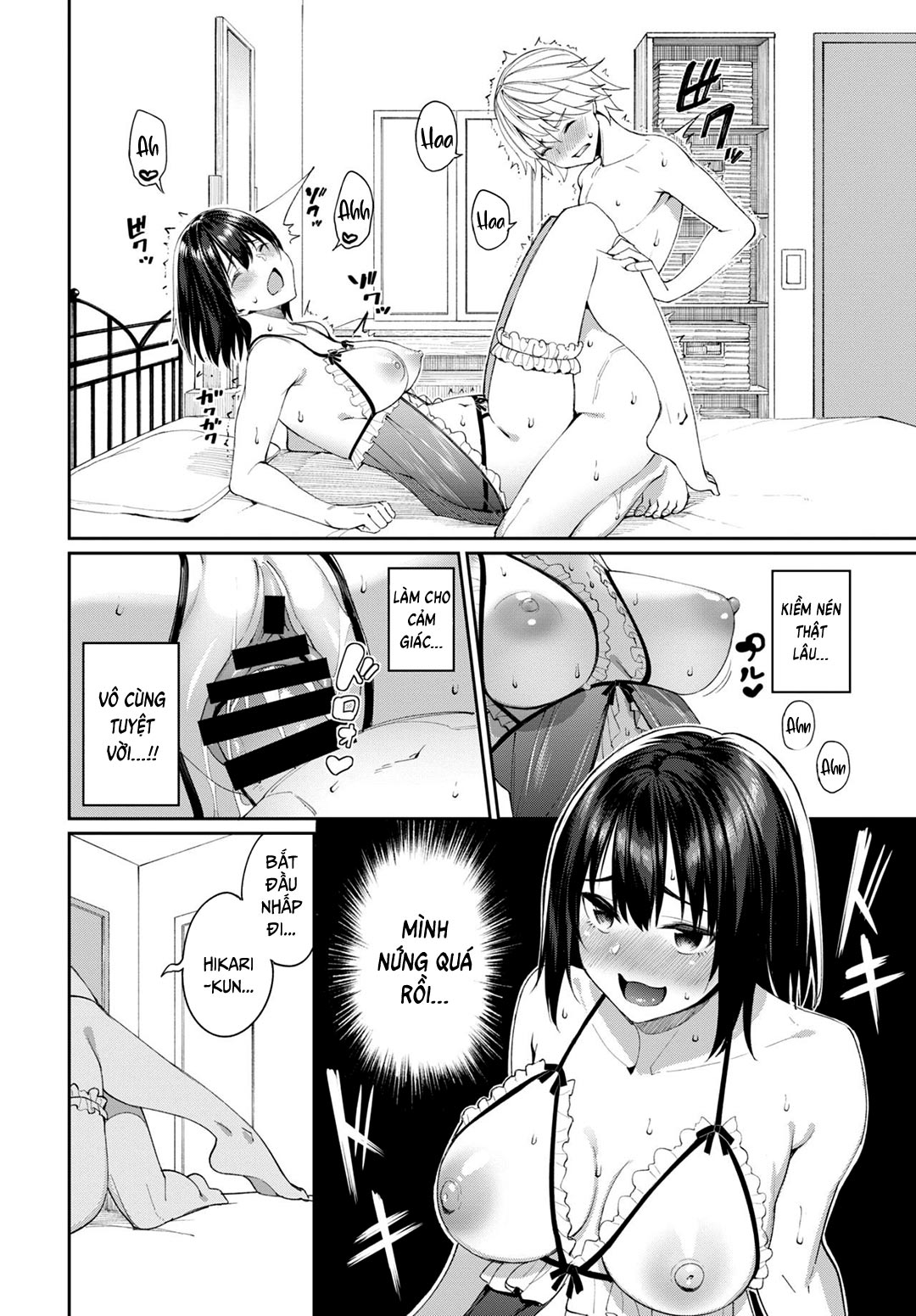Đọc truyện hentai Dì cháu chung nhà - Oneshot - Có che