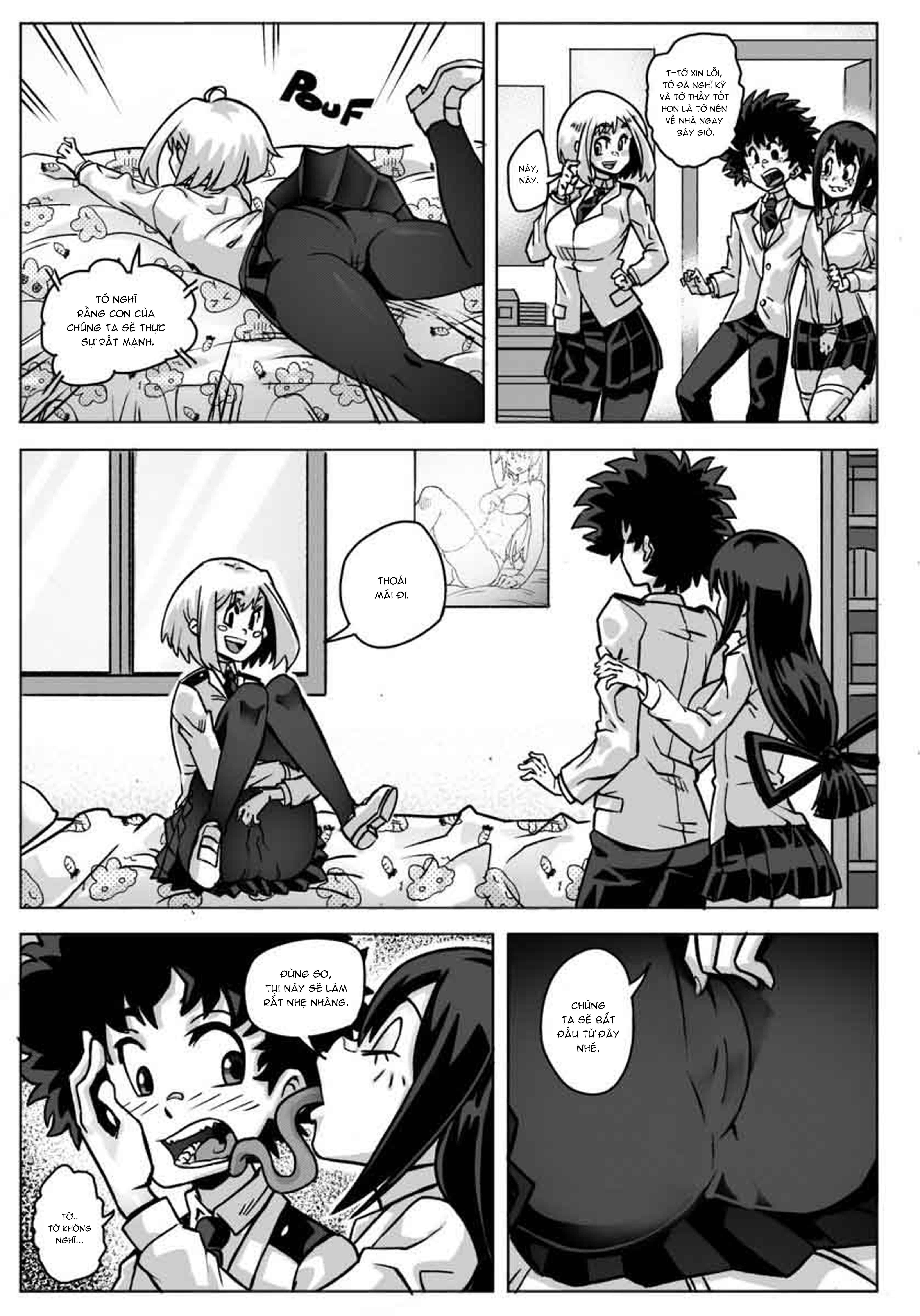 Đọc truyện hentai Pregnant Hero Academia - Oneshot