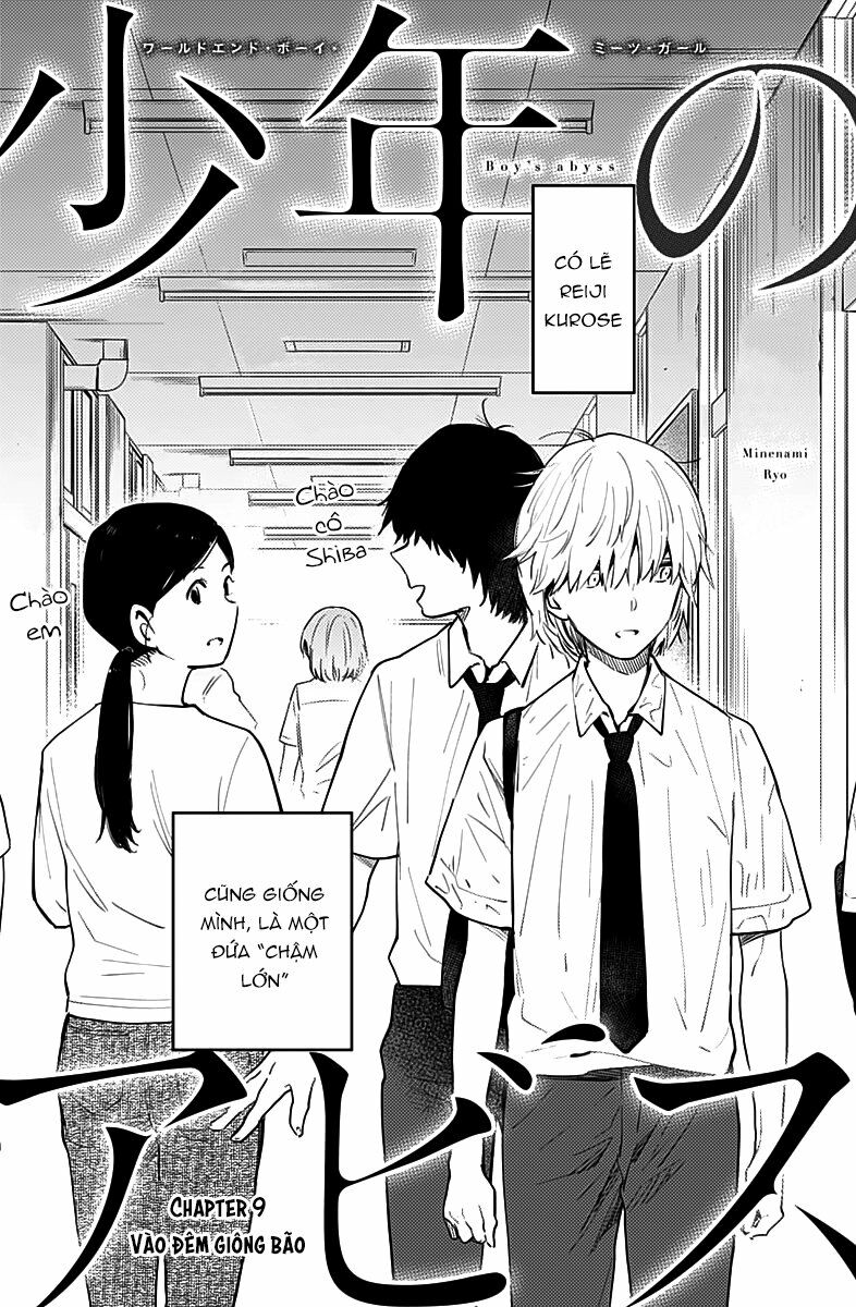 Đọc truyện hentai Shounen no Abyss - Chap 9: Vào đêm giông bão