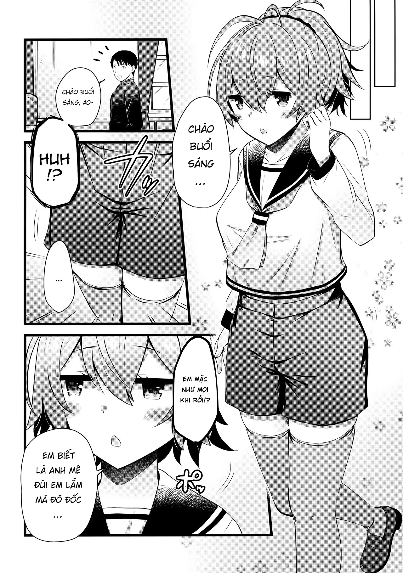 Đọc truyện hentai Fuyu no Aoba wa Doudesuka? - Oneshot