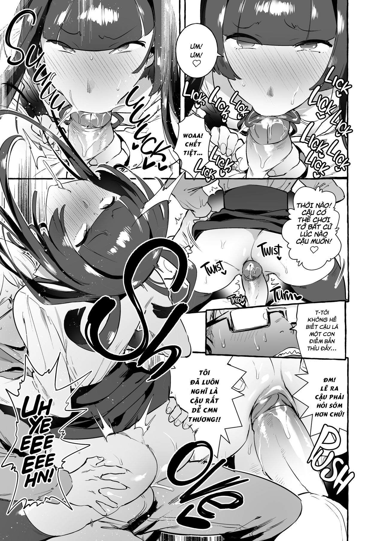 Đọc truyện hentai YariCir no Boku VS Gal - Oneshot