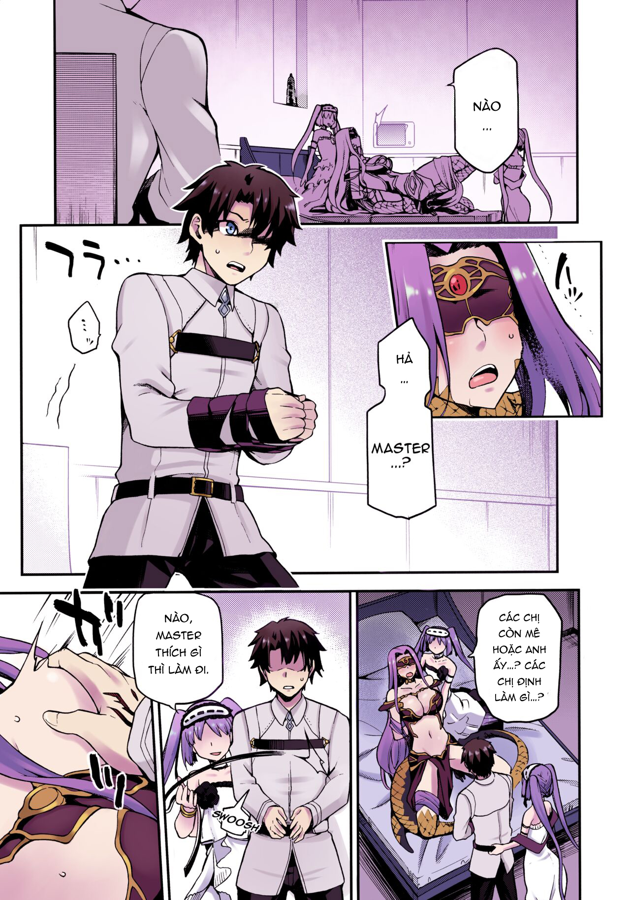 Đọc truyện hentai Bản năng của nữ xà thần - Bản full màu [Không che]