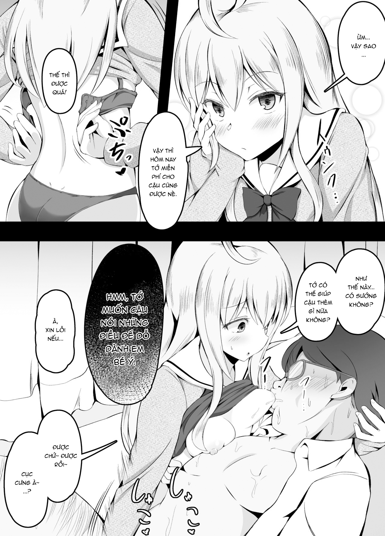 Đọc truyện hentai Gakkou Ichinichi Yasunda dake de Tondemonai Gakari ni Irerareta Onnanoko - Oneshot