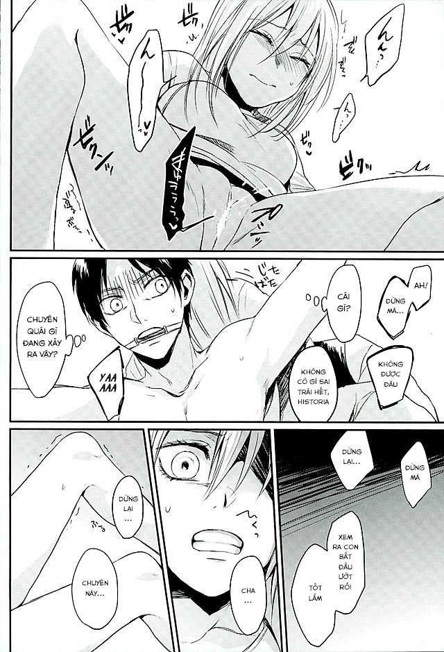 Đọc truyện hentai Reizoku wa Kami ni Arazaru (Shingeki no Kyojin) - Oneshot
