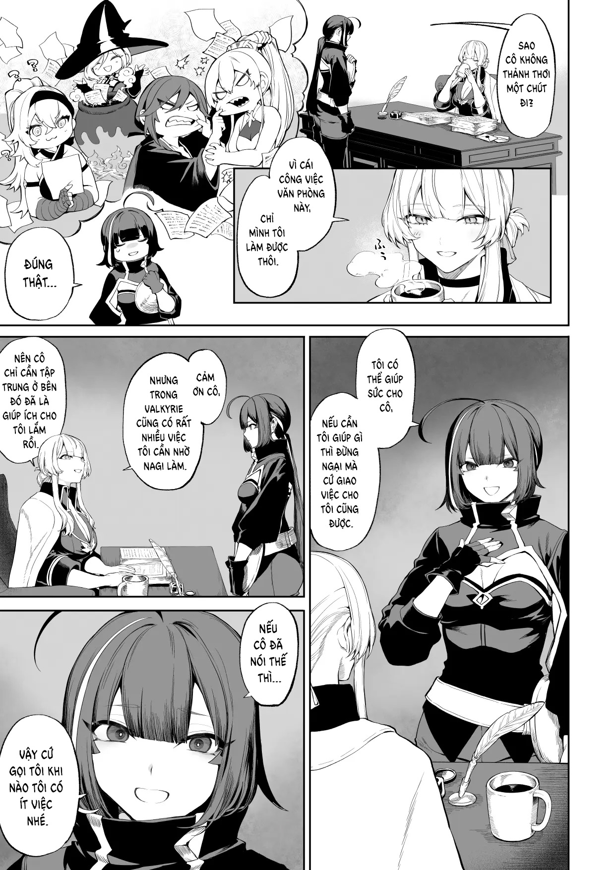 Đọc truyện hentai Câu chuyện về những Valkyrie! ~Nữ phù thuỷ~ - ~Nữ phù thuỷ~ Phần đầu