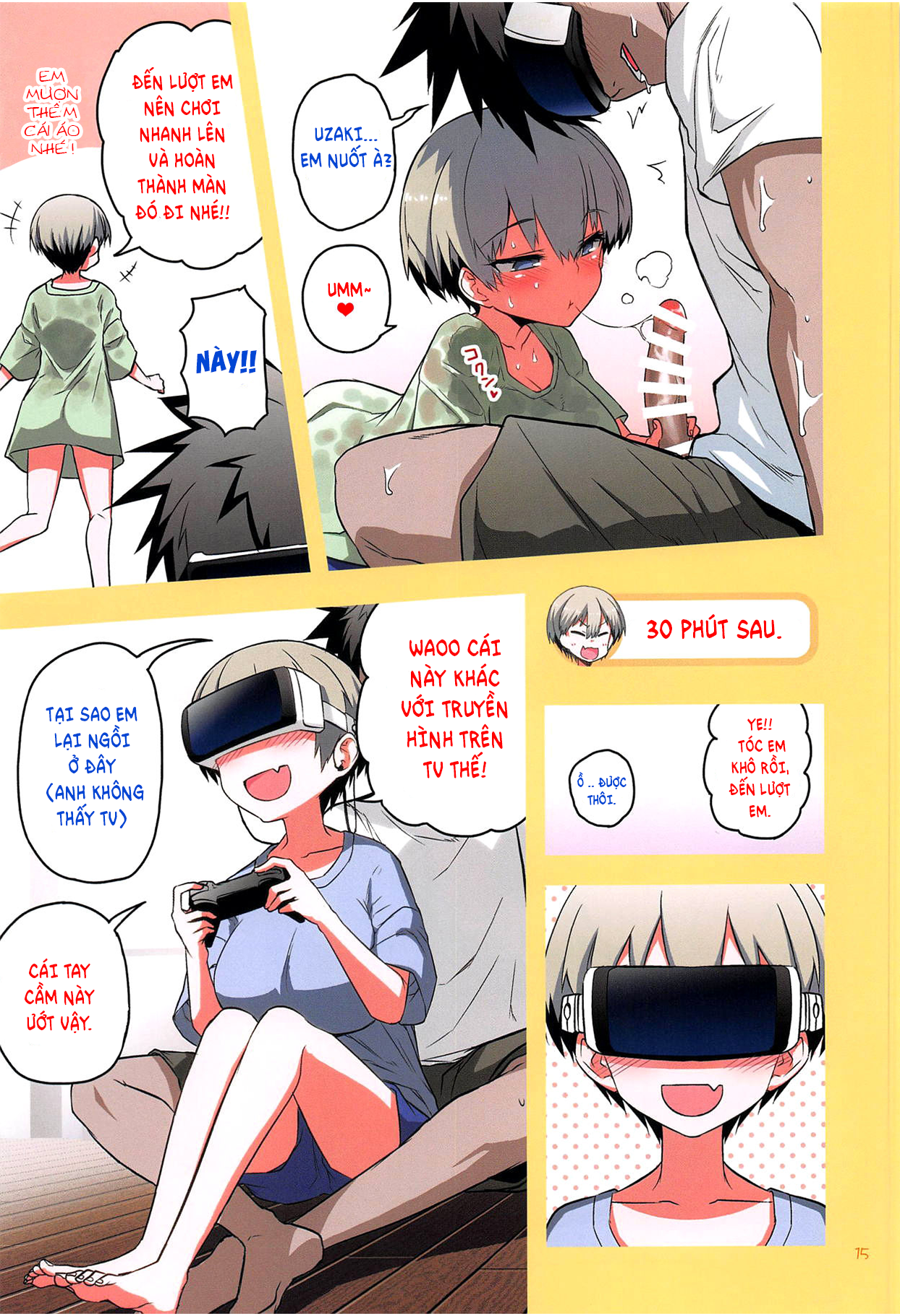 Đọc truyện hentai Uzaki-chan muốn làm tình - Oneshot