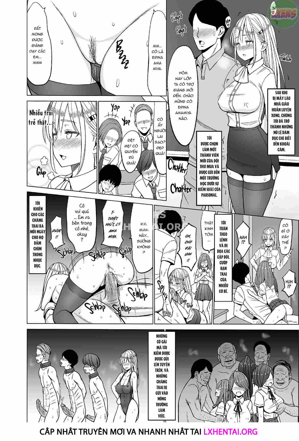 Đọc truyện hentai Học viện khiêu dâm - Chap 3