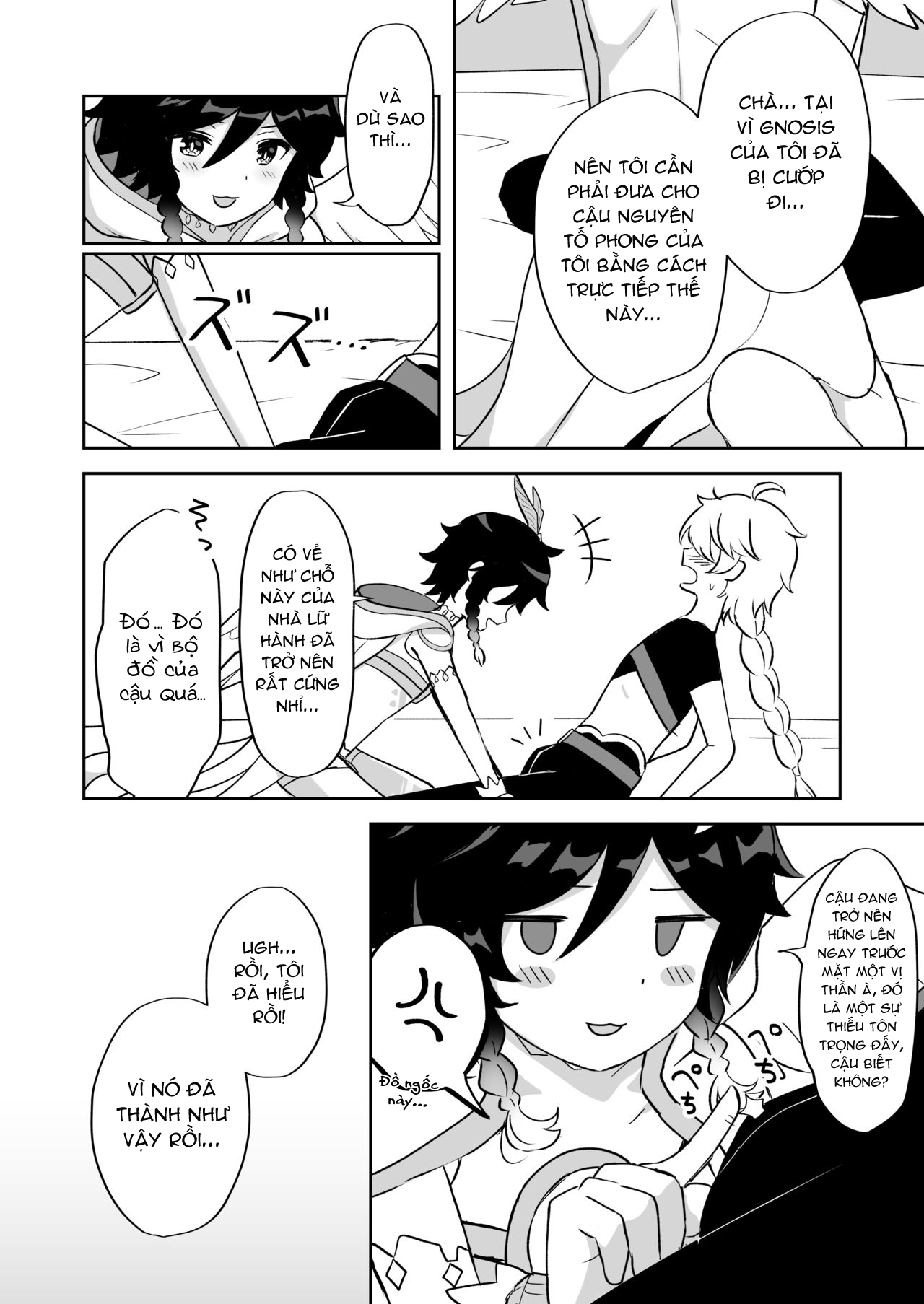 Đọc truyện hentai Tôi sẽ trở thành Sứ Đồ của ngài Barbatos! - Oneshot