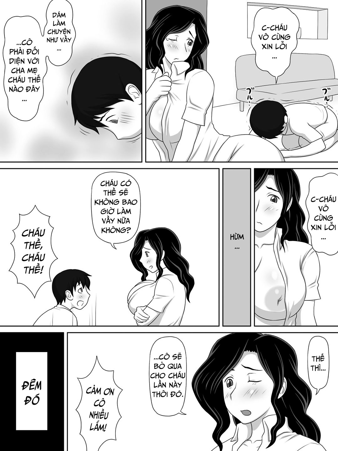 Đọc truyện hentai Mẹ tôi quá thân thiện với đứa bạn thân - Oneshot