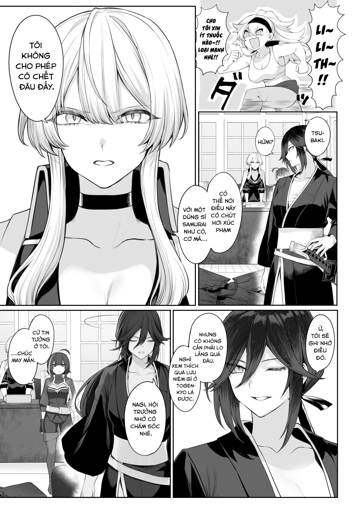 Đọc truyện hentai Câu chuyện về những Valkyrie! ~Nữ phù thuỷ~ - ~Nữ Samurai~ Phần đầu