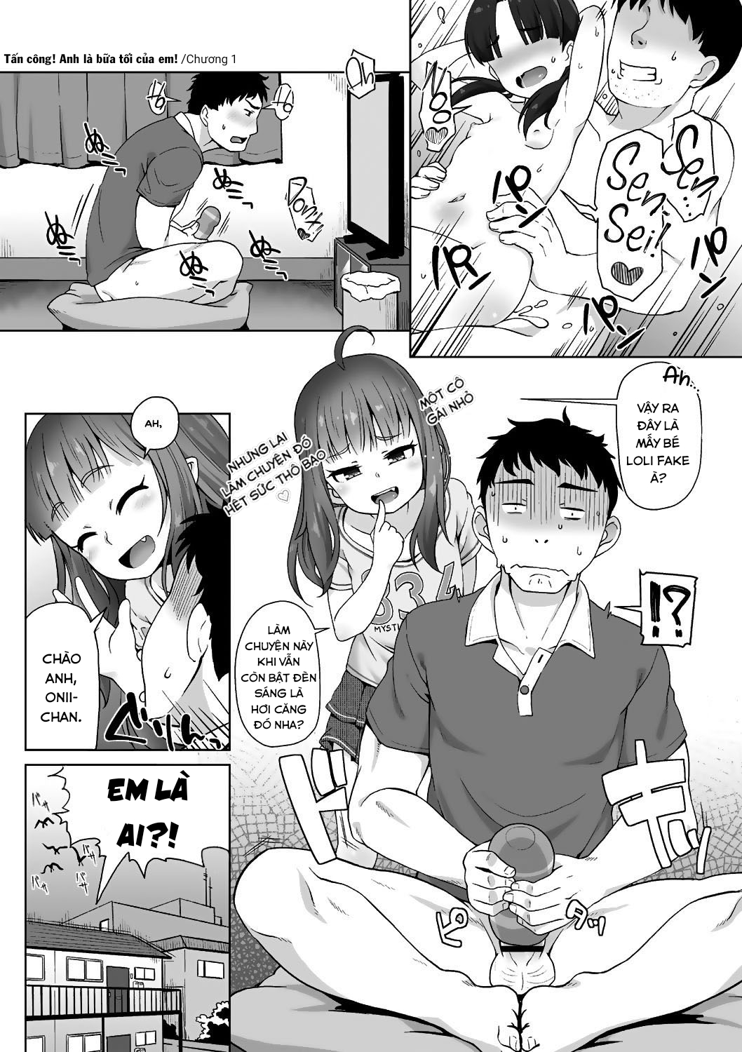Đọc truyện hentai Tấn công! Anh là bữa tối của em! - Chap 1