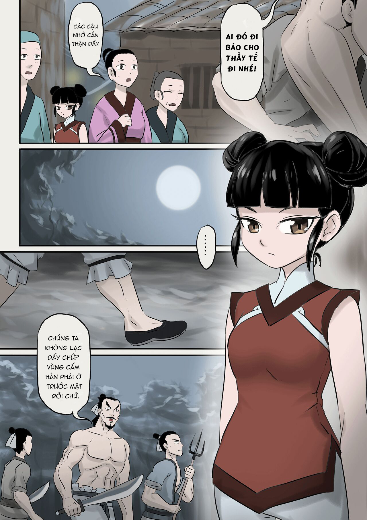 Đọc truyện hentai Ma nữ thức tỉnh - Chap 3 - Goá phụ về làng