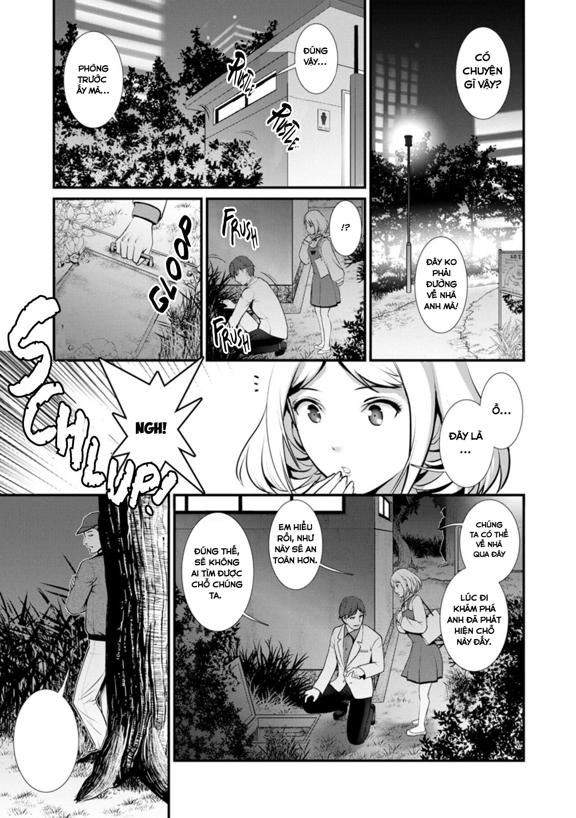 Đọc truyện hentai Tuần trăng mật dưới 30m đất - Chap 9- end vol 1