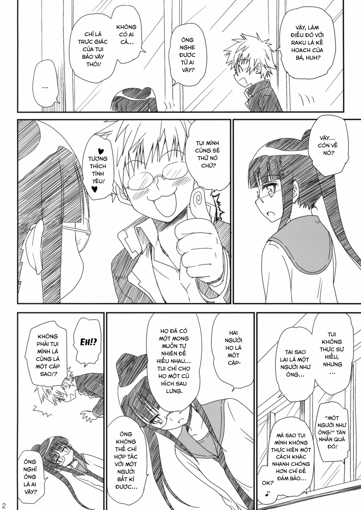 Đọc truyện hentai Megane no Yoshimi (Nisekoi). - Oneshot